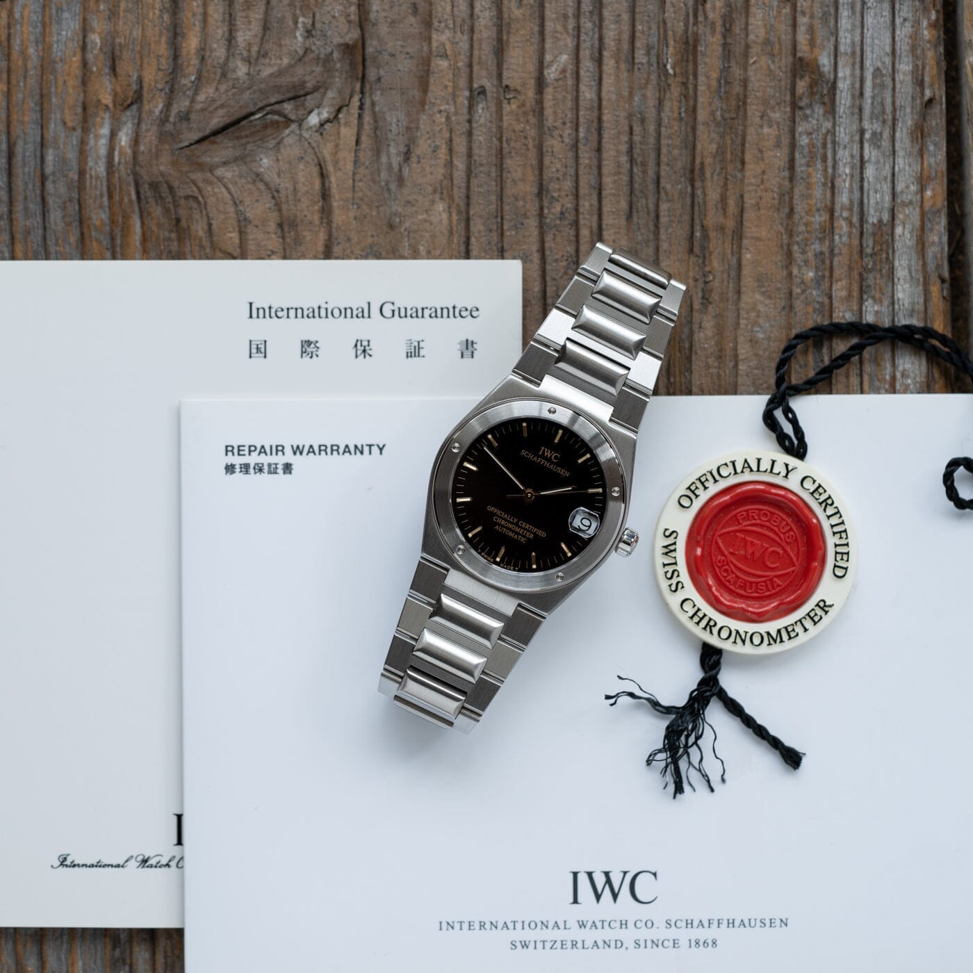 IWC Ingenieur インヂュニア 取扱説明書 - Arbitro