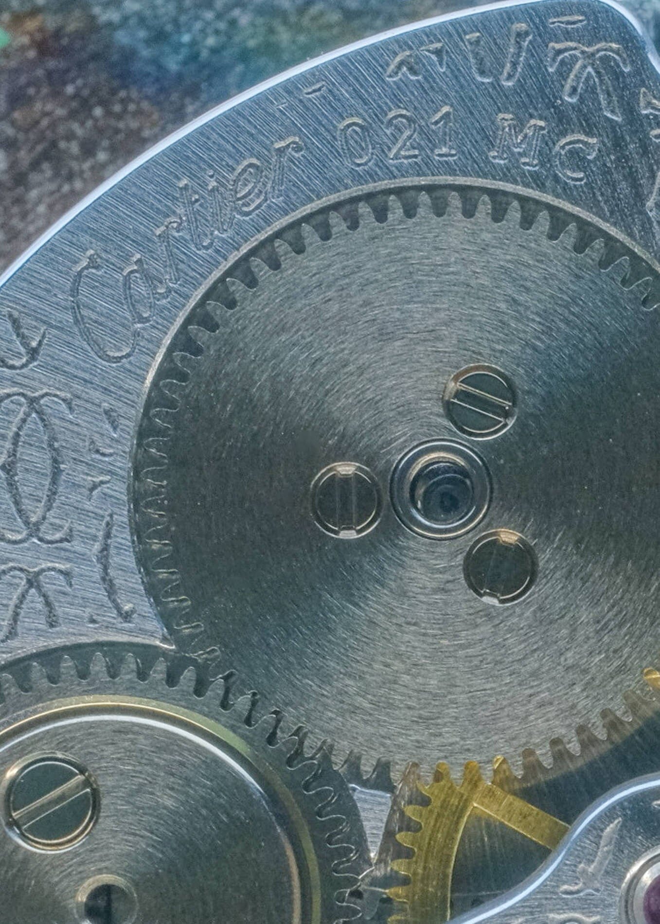 Cartier タンク ルイ カルティエ LM YG CPCP 1600B 箱付き Watch CARTIER