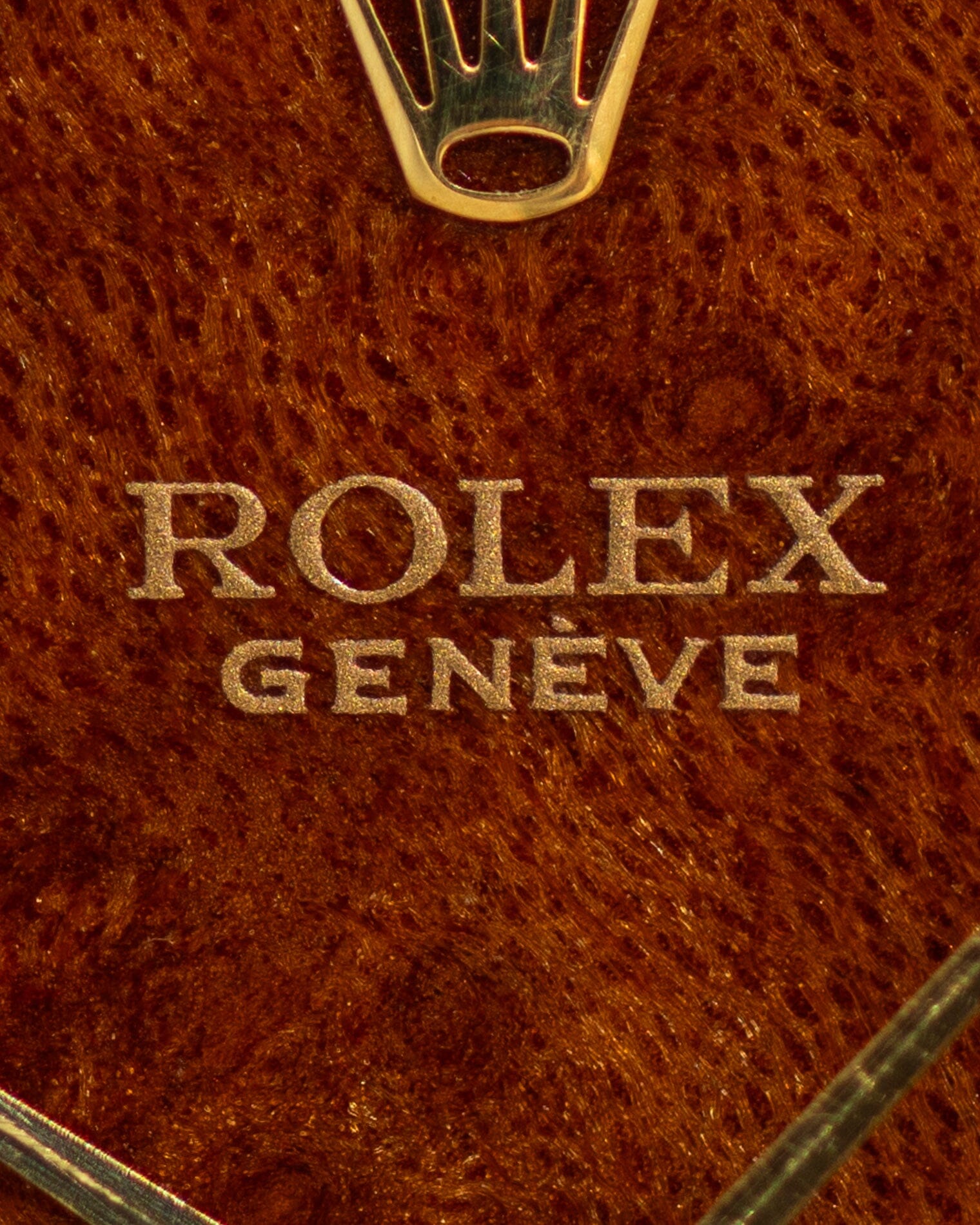 Rolex チェリーニ 4127 YG ウッドダイアル 箱保証書付き Watch ROLEX