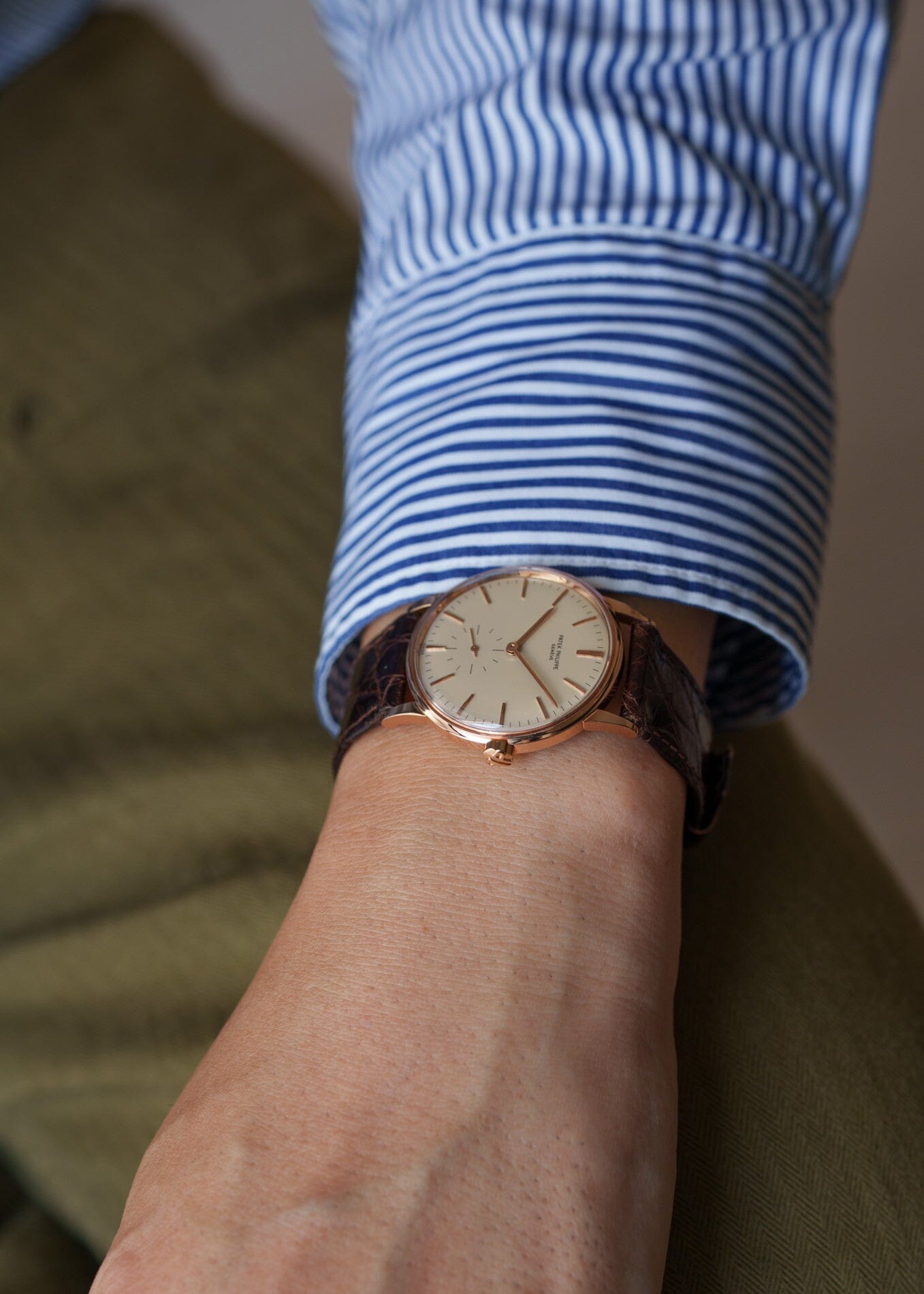 Patek Philippe カラトラバ 3425 RG アイボリーダイアル アーカイブ付き Watch PATEK PHILIPPE