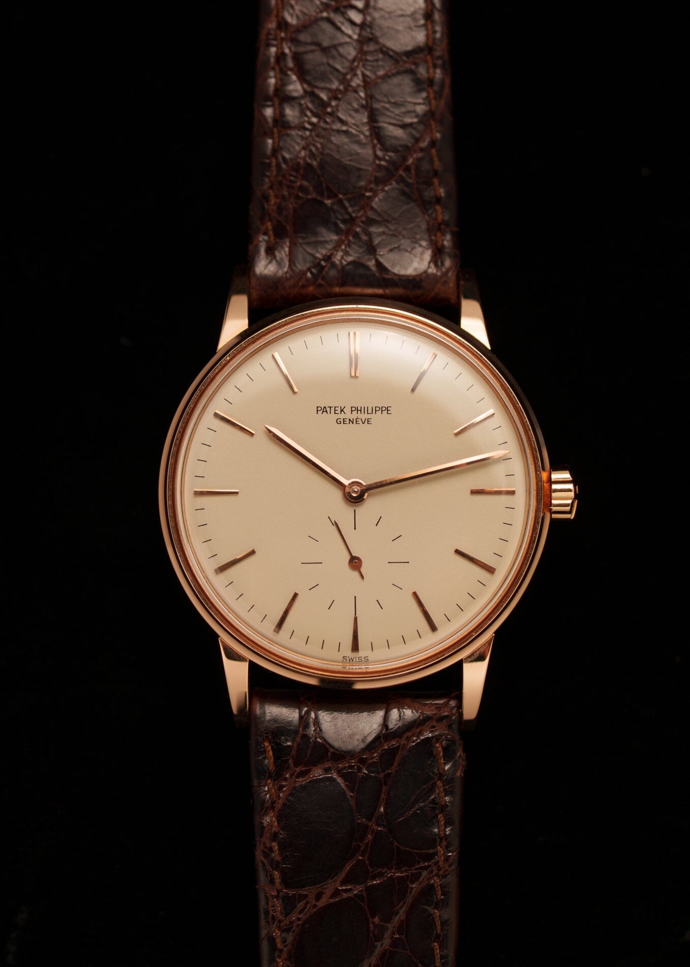 Patek Philippe カラトラバ 3425 RG アイボリーダイアル アーカイブ付き Watch PATEK PHILIPPE