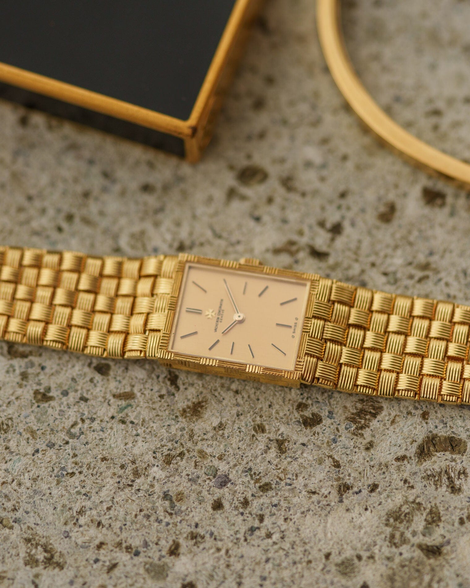 Vacheron Constantin メッシュドール YG シャンパンダイアル 箱保証書付き Watch VACHERON CONSTANTIN
