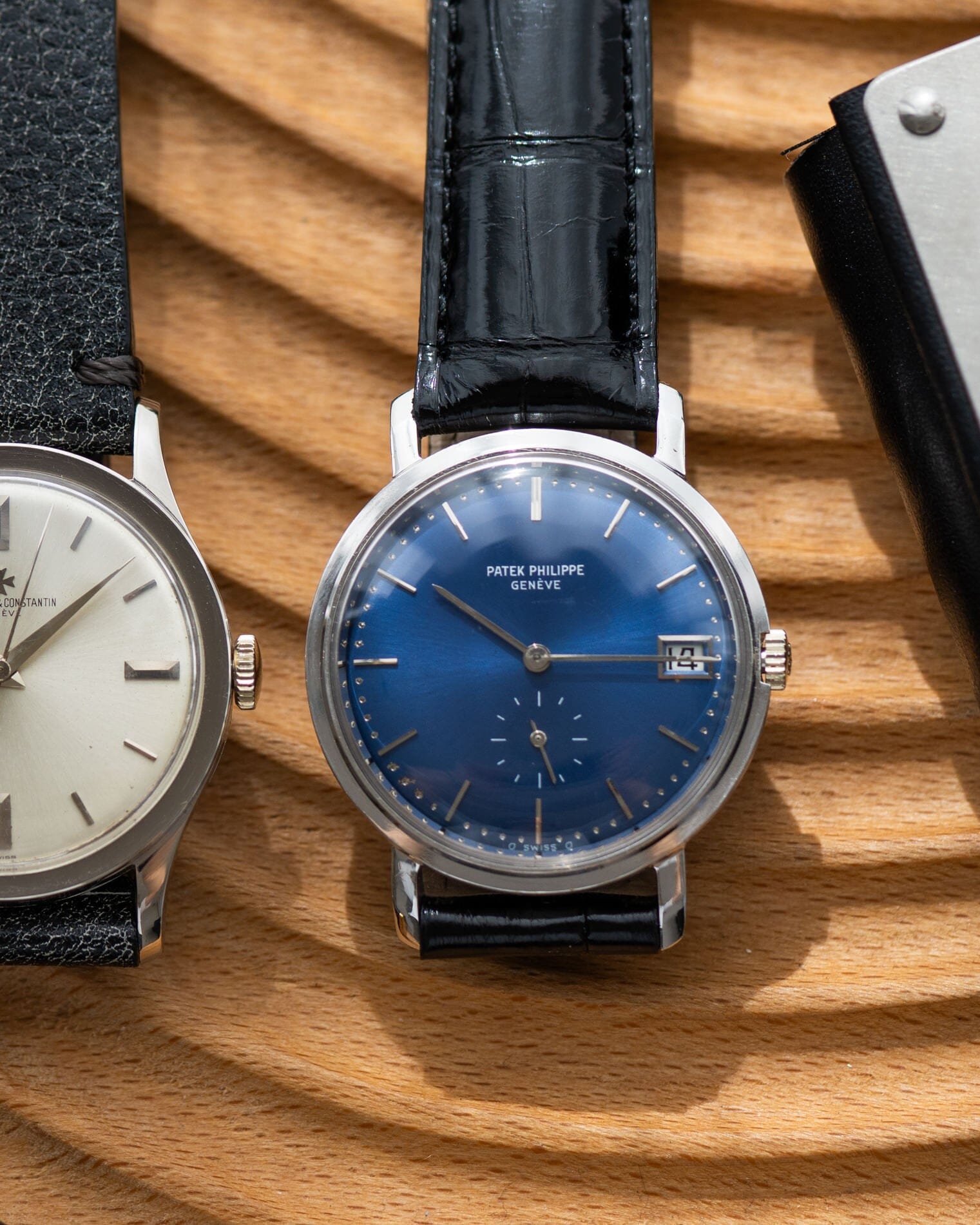 Patek Philippe カラトラバ 3445 WG ブルーシグマダイアル アーカイブ付 Watch PATEK PHILIPPE