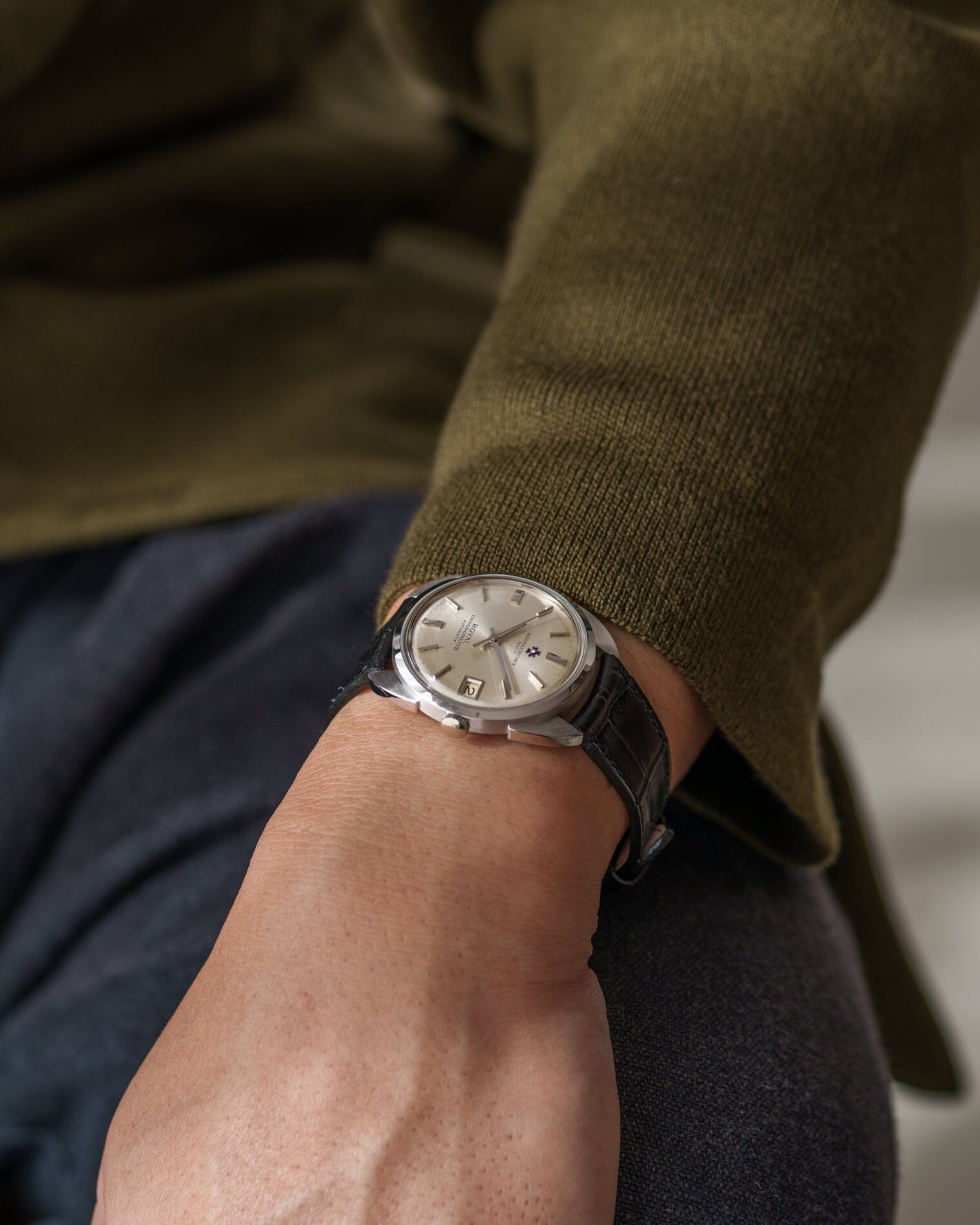 Vacheron Constantin クロノメーター ロワイヤル 6694 WG "バットマン" Watch VACHERON CONSTANTIN