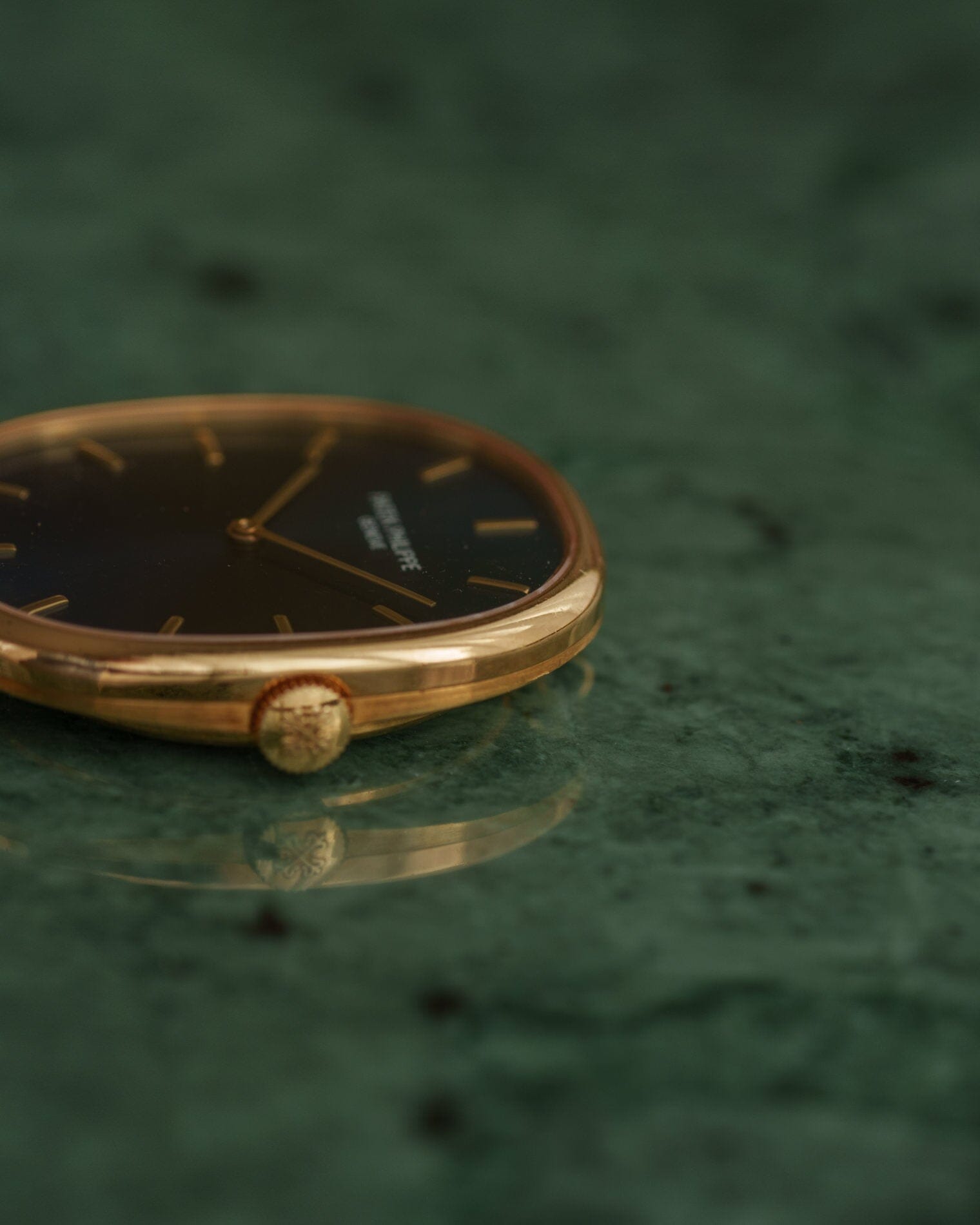 Patek Philippe ゴールデンエリプス 3848 YG ブルーシグマダイアル Watch PATEK PHILIPPE