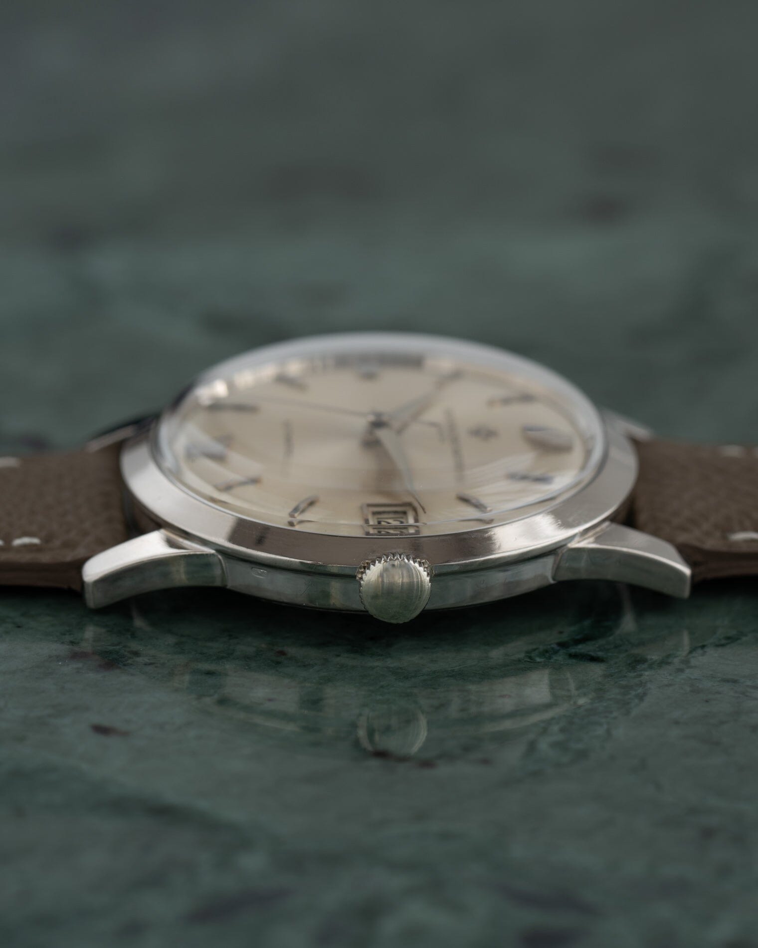 Vacheron Constantin ラウンド 6378Q WG シルバーダイアル Watch VACHERON CONSTANTIN