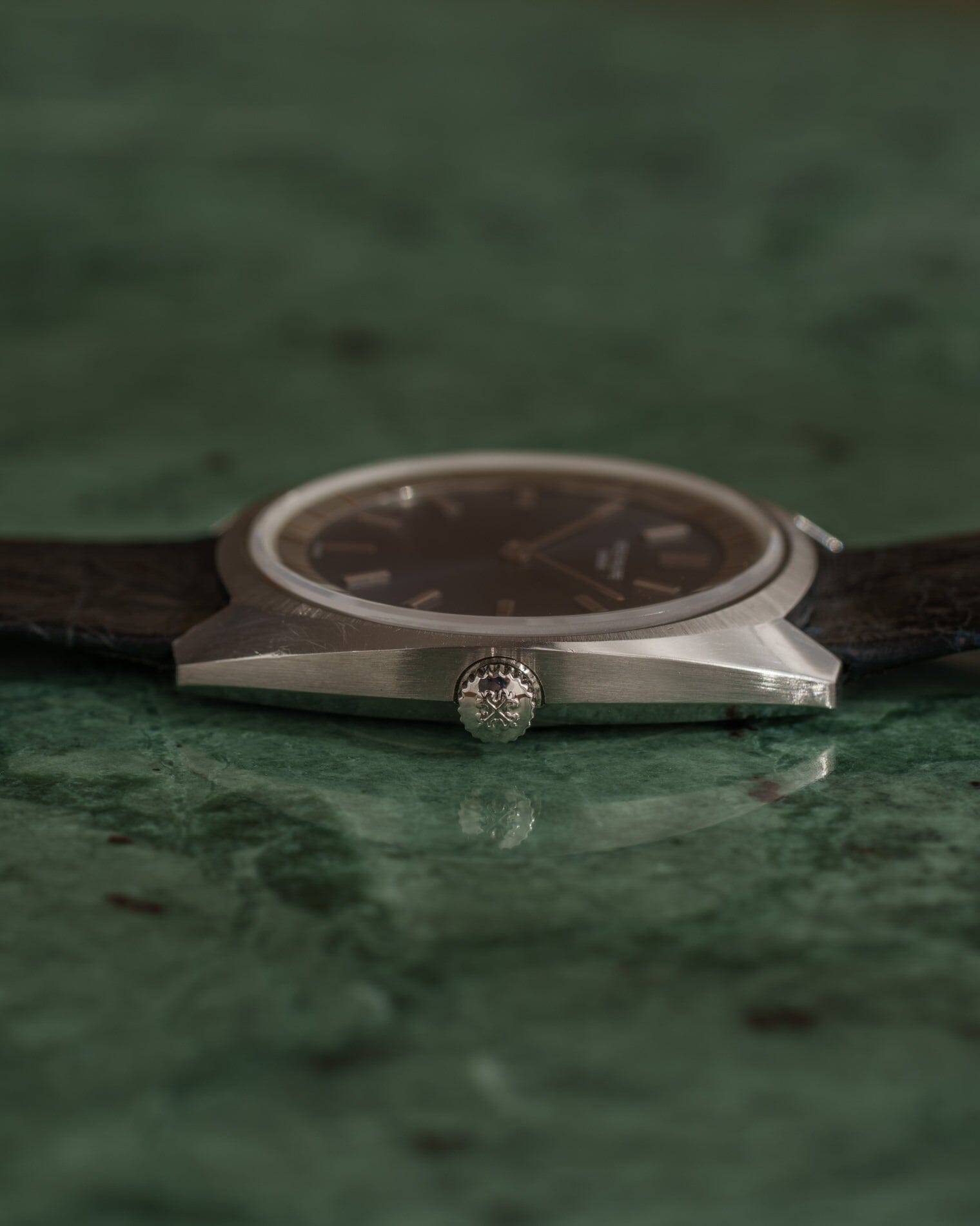 Patek Philippe カラトラバ 3579 スティール ブルーダイアル 修理明細書付き Watch PATEK PHILIPPE