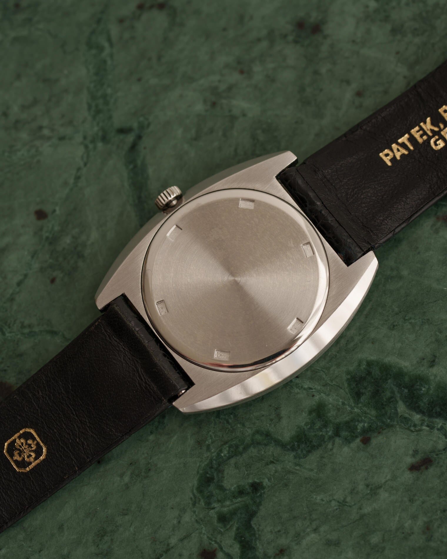 Patek Philippe カラトラバ 3579 スティール ブルーダイアル 修理明細書付き Watch PATEK PHILIPPE