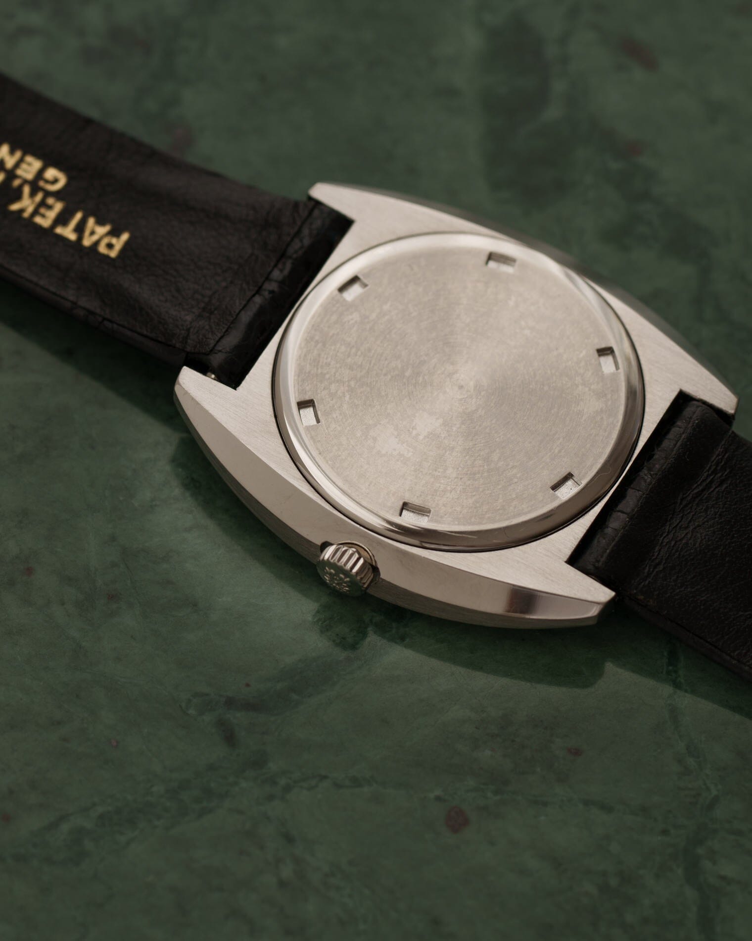 Patek Philippe カラトラバ 3579 スティール ブルーダイアル 修理明細書付き Watch PATEK PHILIPPE