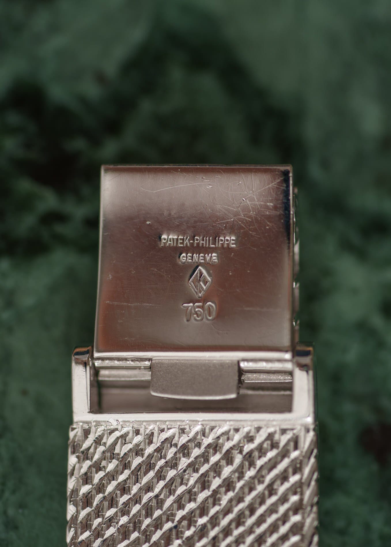 Patek Philippe カラトラバ 3591 WG 自動巻き ブルーダイアル アーカイブ/修理明細書付 Watch PATEK PHILIPPE