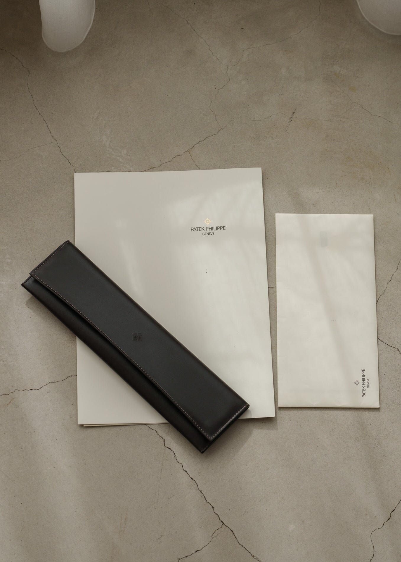 Patek Philippe カラトラバ 3591 WG 自動巻き ブルーダイアル アーカイブ/修理明細書付 Watch PATEK PHILIPPE
