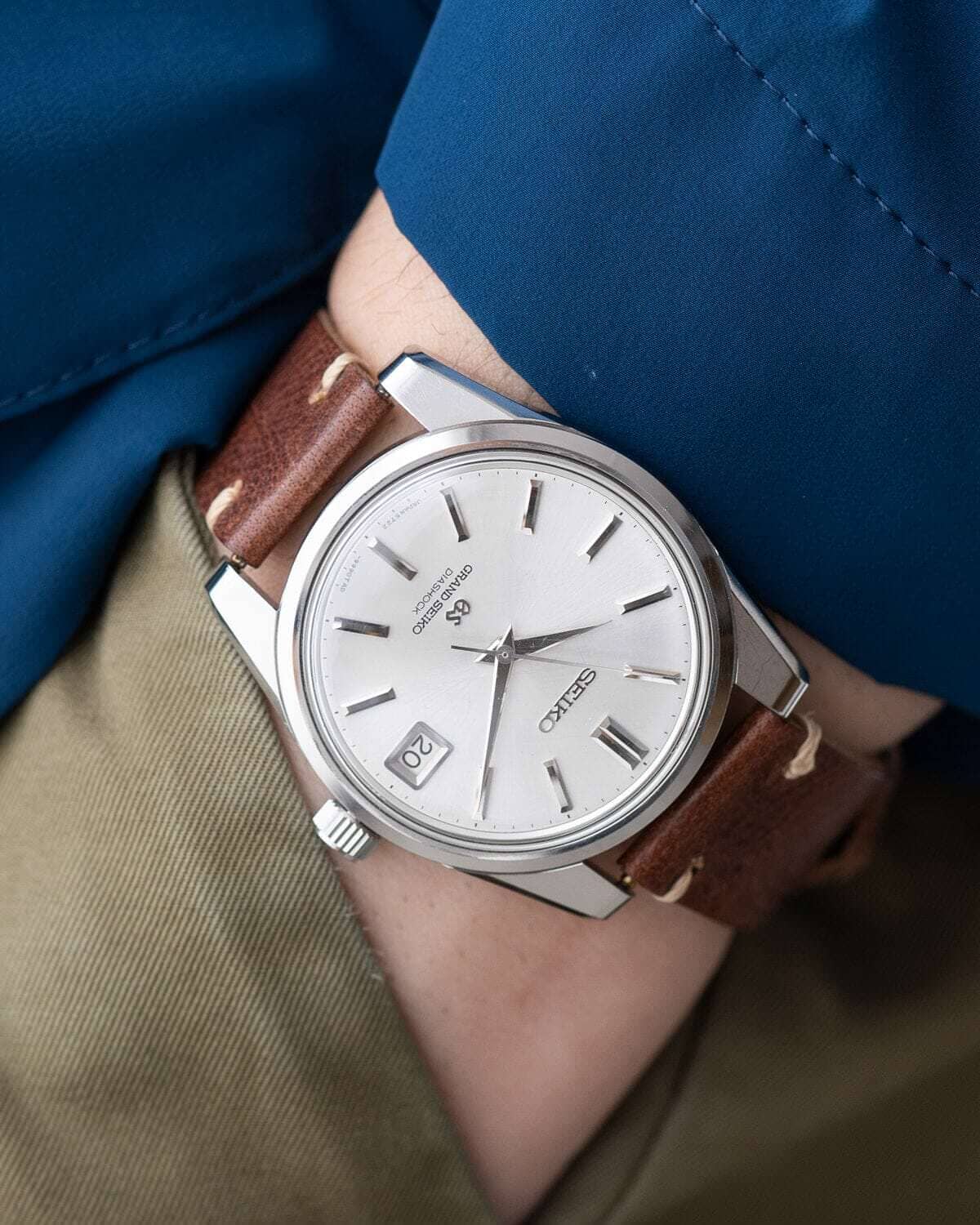 グランドセイコー セルフデーター 5722-9991 後期 GSメダル Watch SEIKO