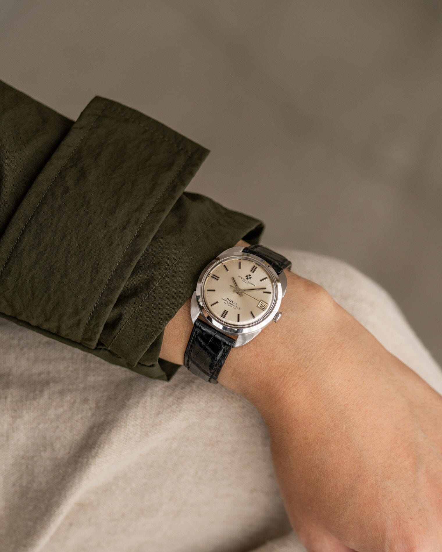 Vacheron Constantin クロノメーター ロワイヤル 6694 WG "バットマン" Watch VACHERON CONSTANTIN