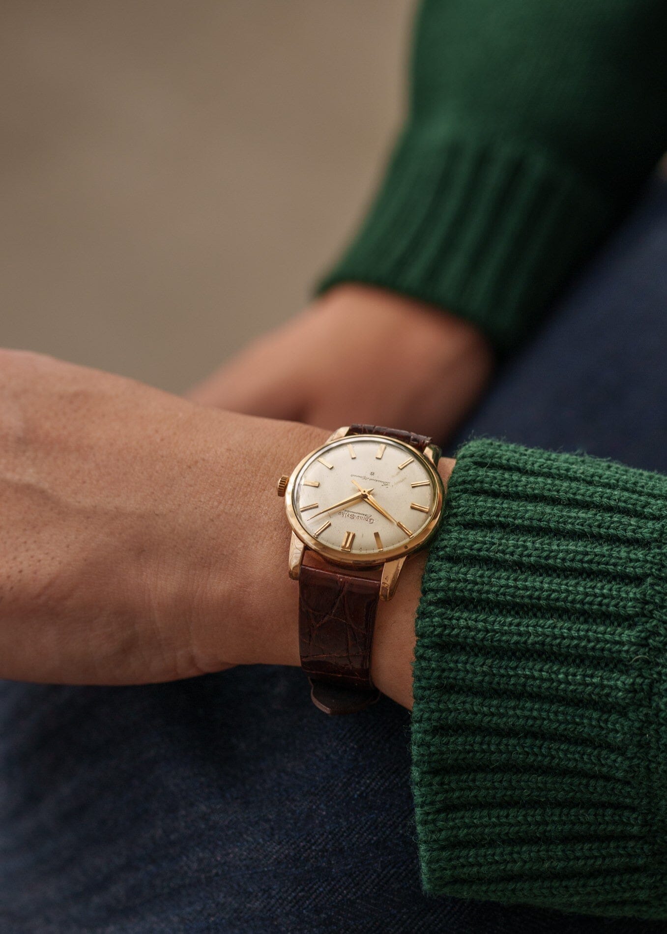 GRAND SEIKO FIRST J14070 彫り文字盤 最初期 Watch SEIKO