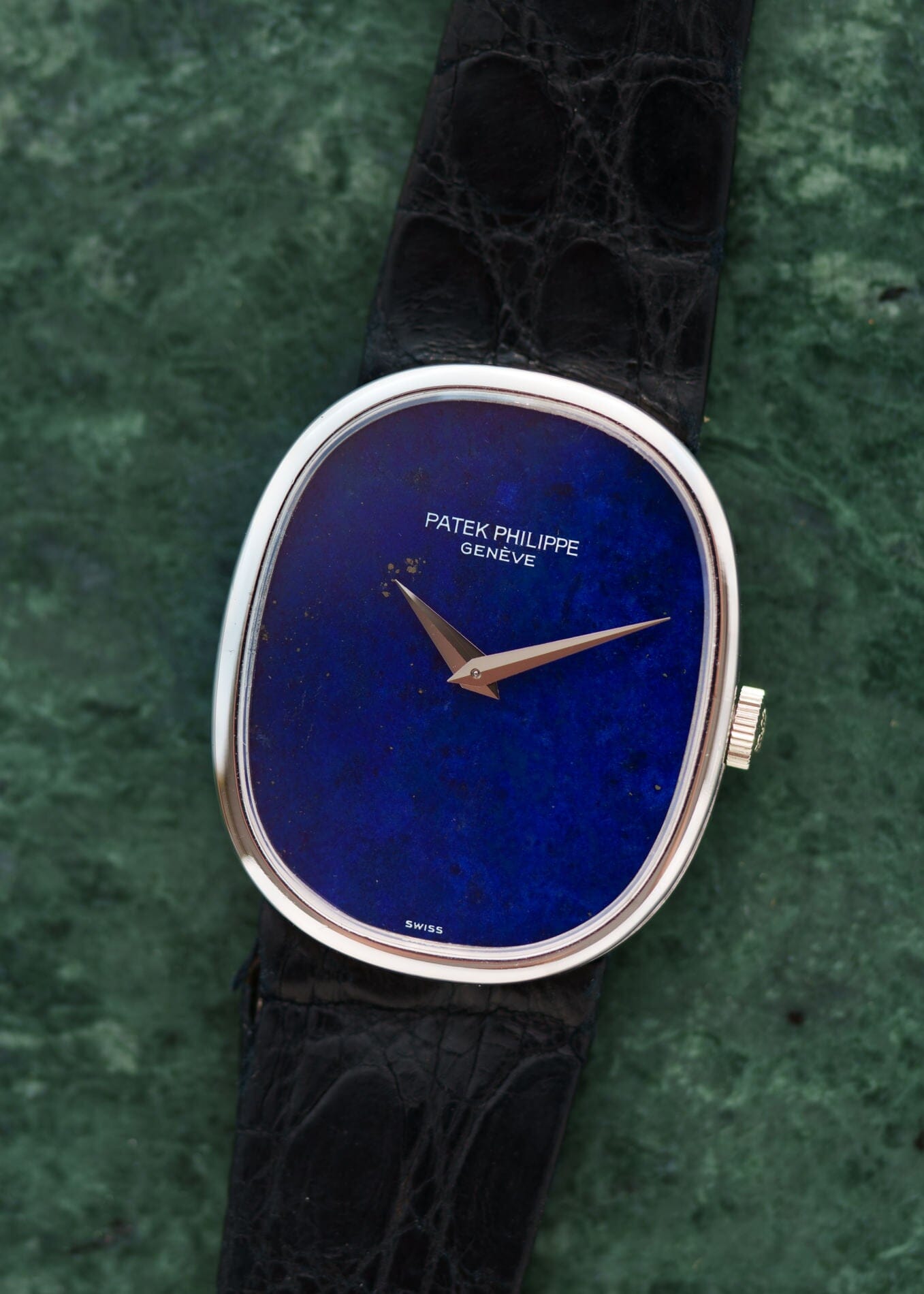 Patek Philippe ゴールデンエリプス 3848 WG ラピスラズリ アーカイブ付き Watch PATEK PHILIPPE