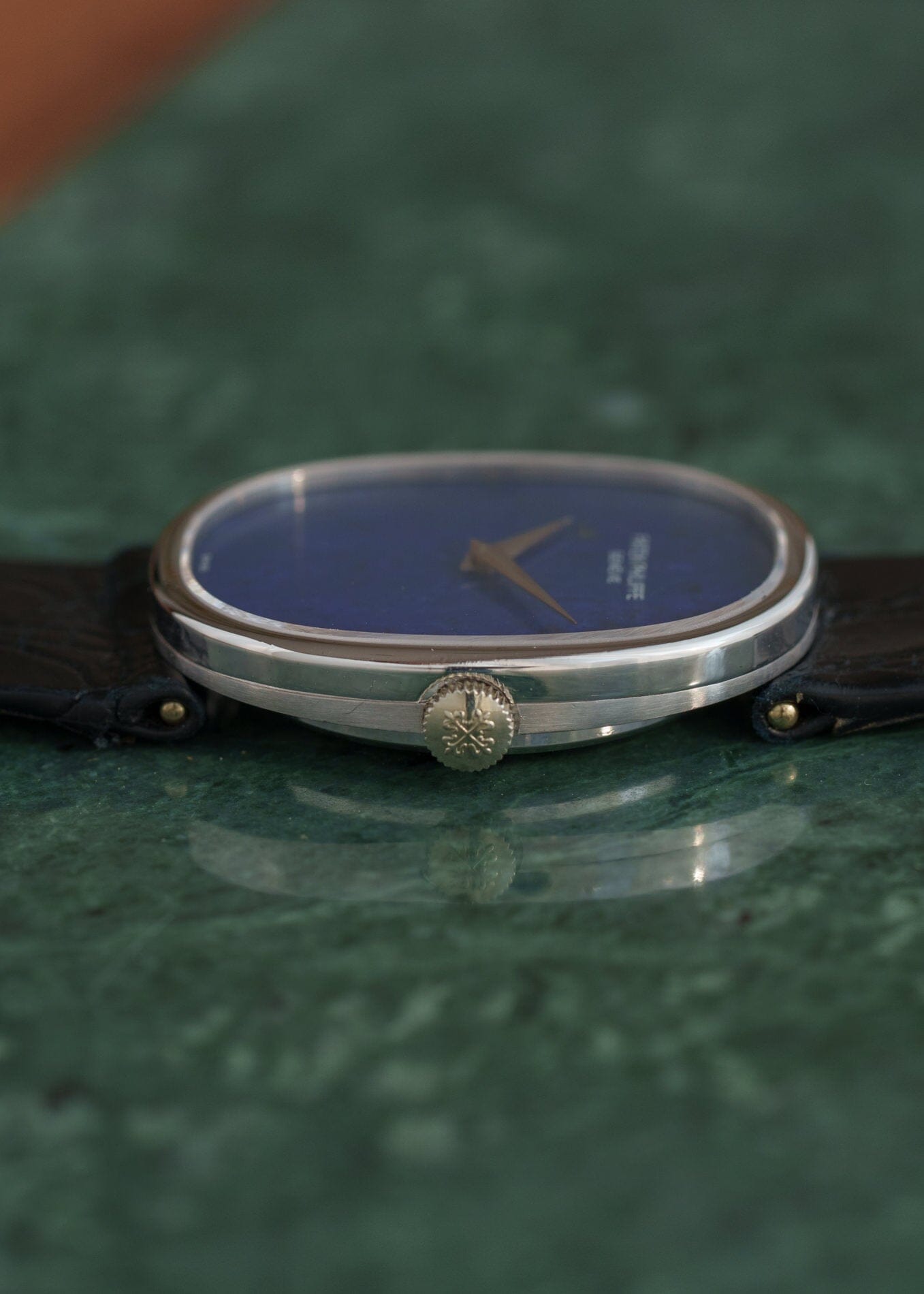 Patek Philippe ゴールデンエリプス 3848 WG ラピスラズリ アーカイブ付き Watch PATEK PHILIPPE