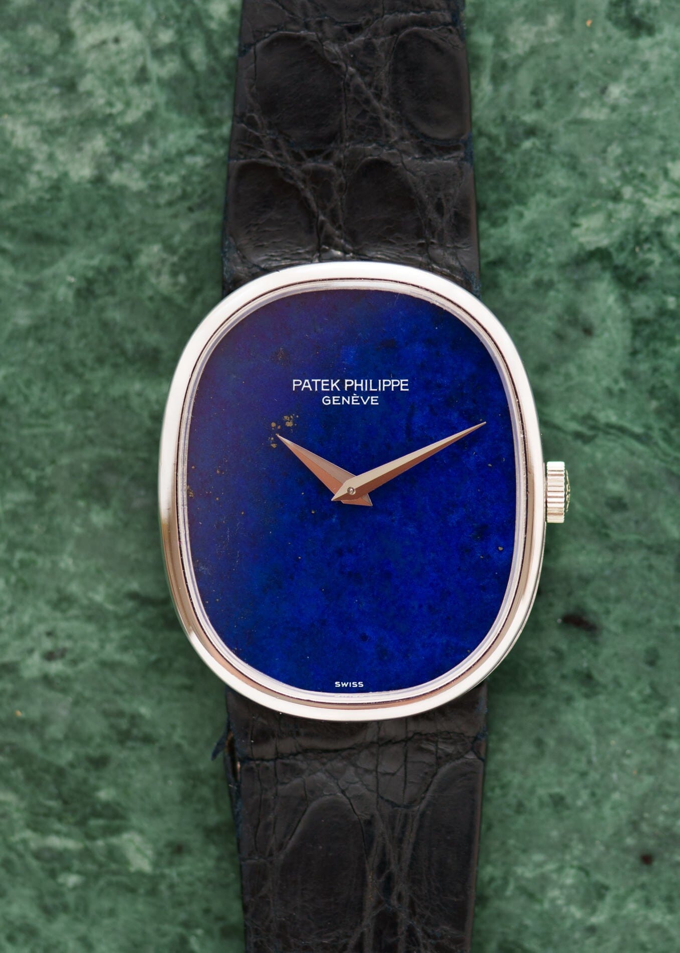 Patek Philippe ゴールデンエリプス 3848 WG ラピスラズリ アーカイブ付き Watch PATEK PHILIPPE