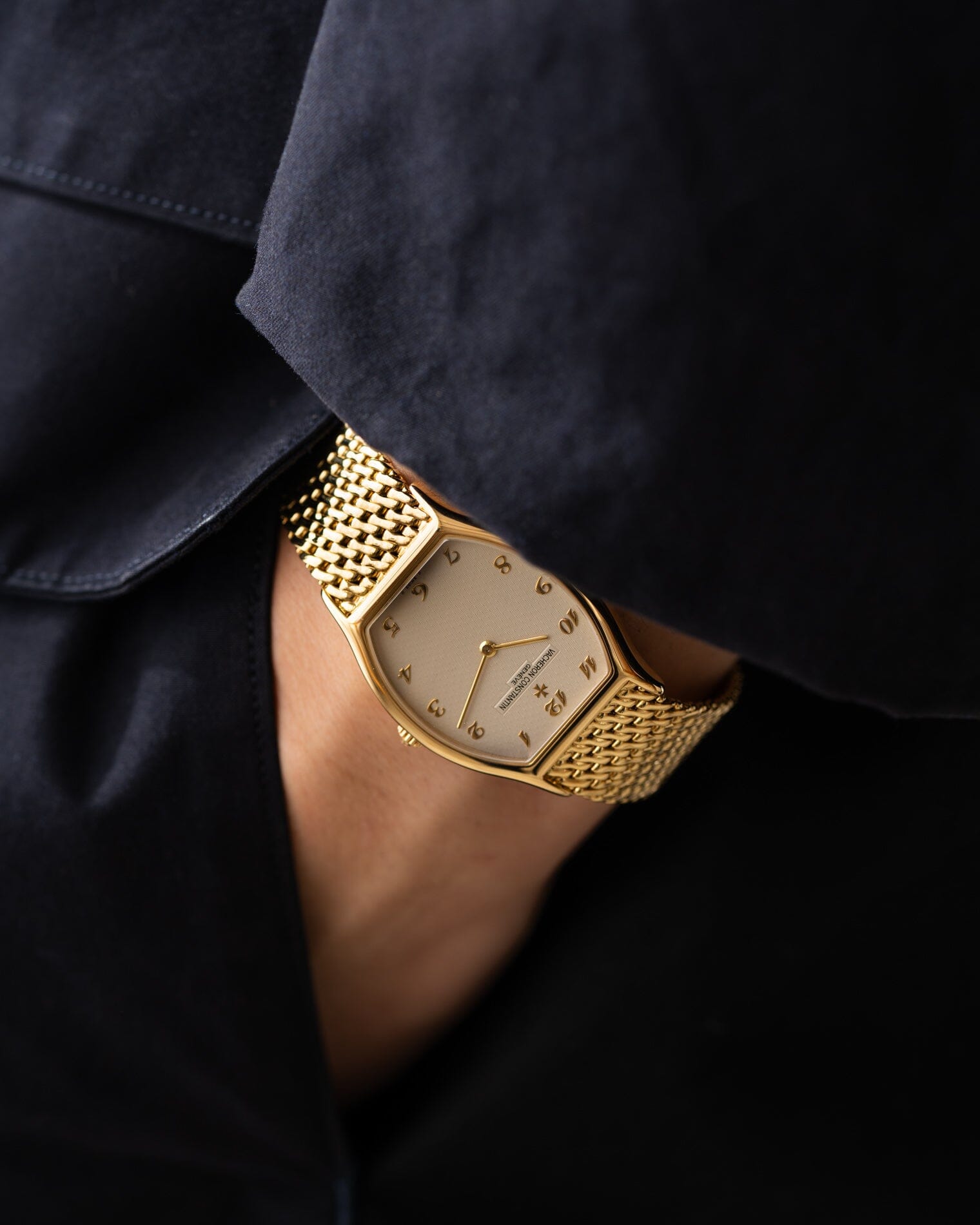 Vacheron Constantin トノー 31150 YG アイボリーダイアル Watch VACHERON CONSTANTIN