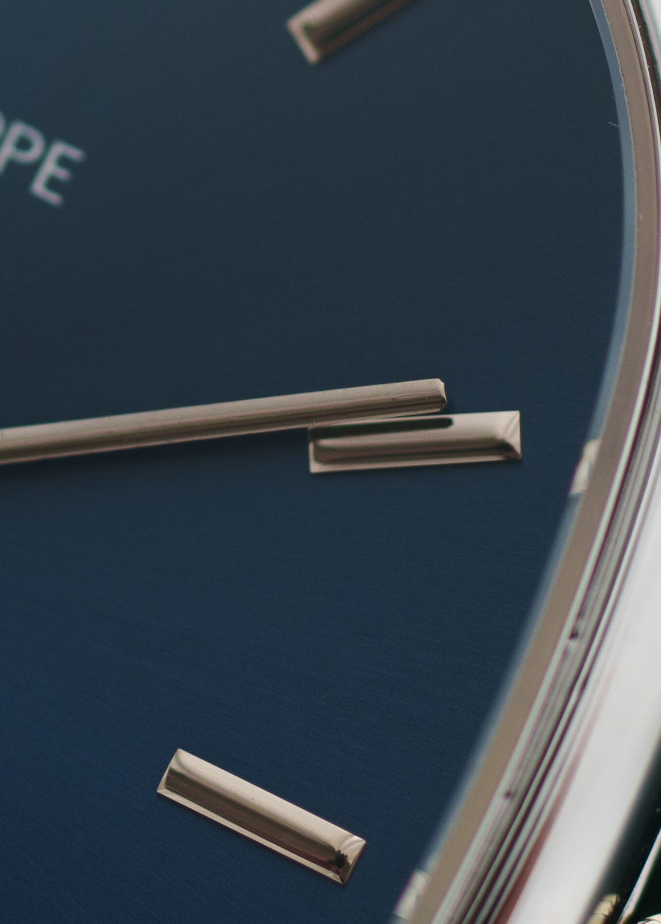 Patek Philippe ゴールデンエリプス 3738 "Jumbo" 自動巻き WG ブルー アーカイブ付き Watch PATEK PHILIPPE
