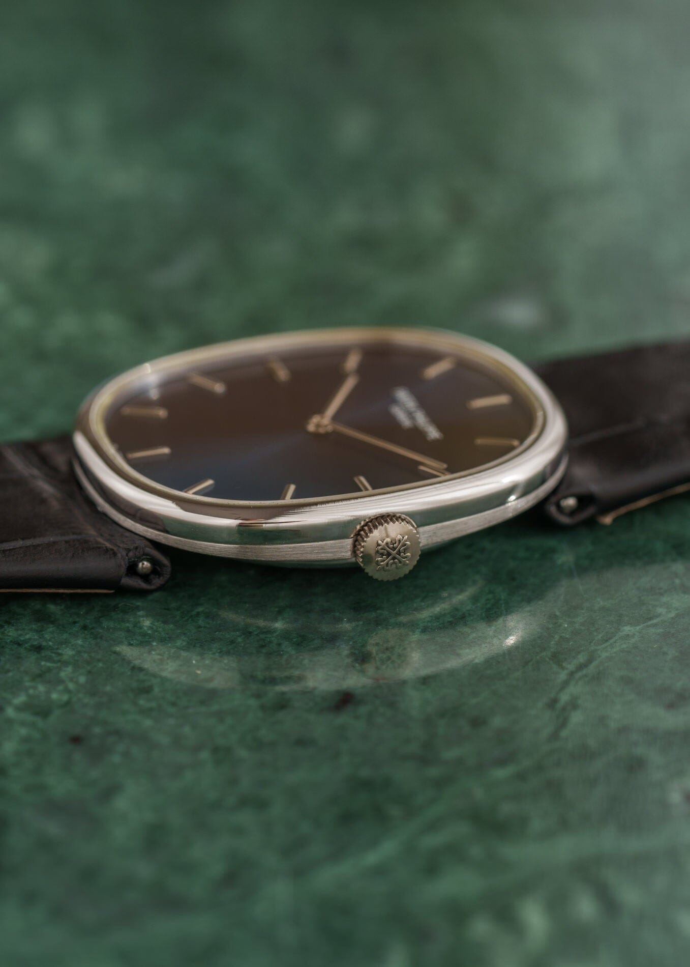 Patek Philippe ゴールデンエリプス 3848 WG ブルーシグマダイアル Watch PATEK PHILIPPE