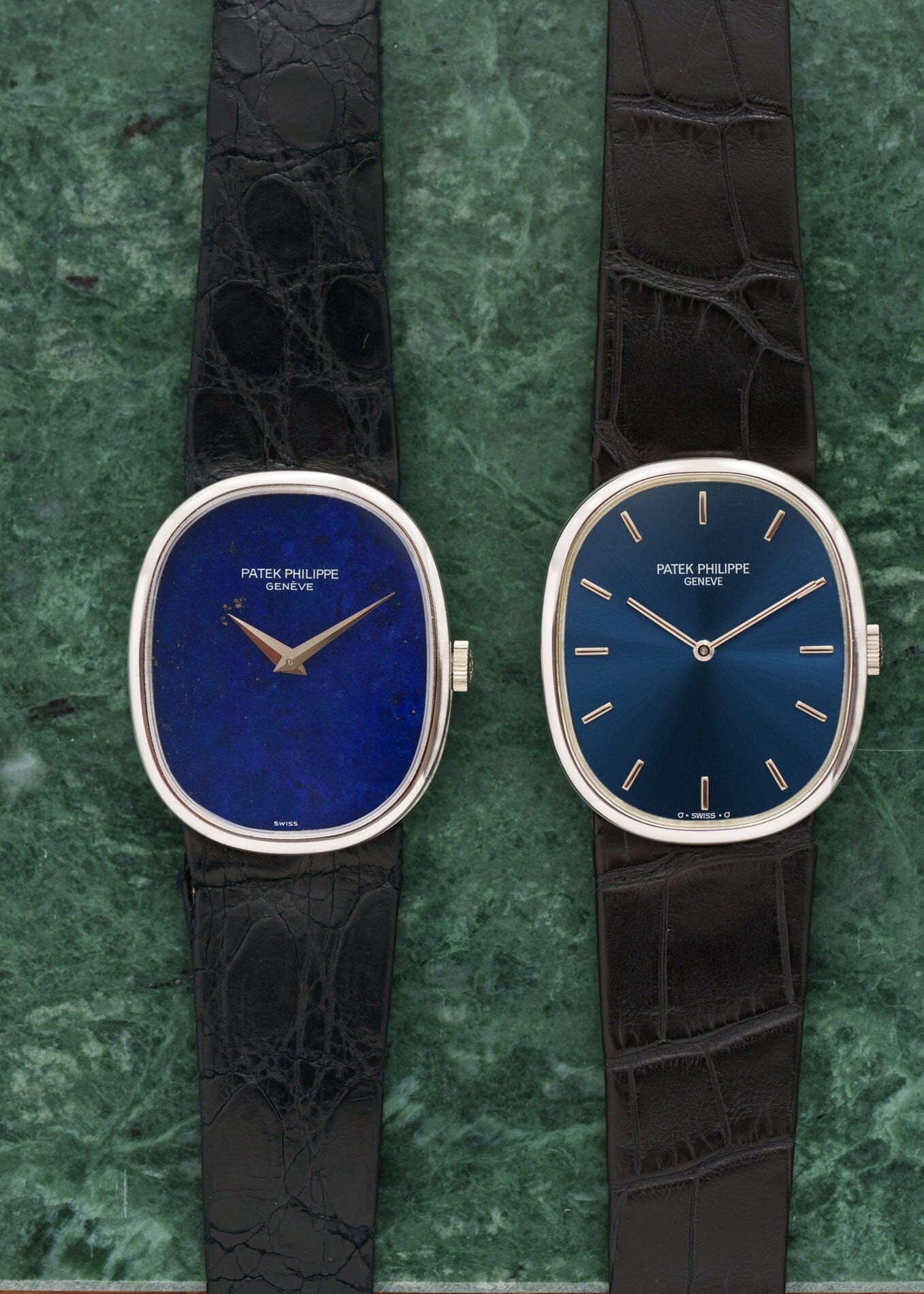 Patek Philippe ゴールデンエリプス 3848 WG ラピスラズリ アーカイブ付き Watch PATEK PHILIPPE