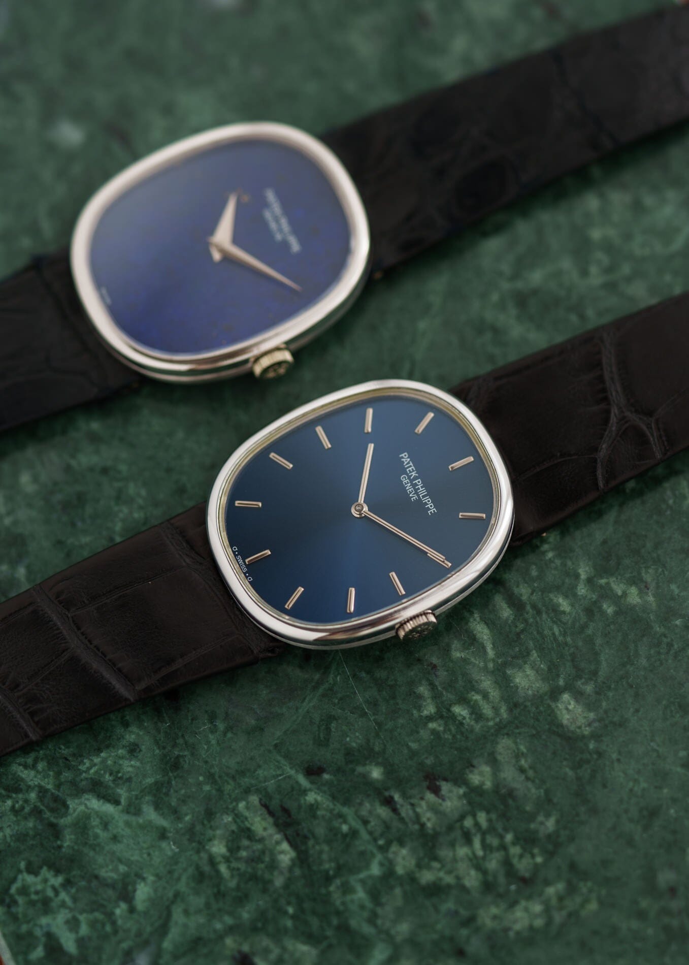 Patek Philippe ゴールデンエリプス 3848 WG ブルーシグマダイアル Watch PATEK PHILIPPE