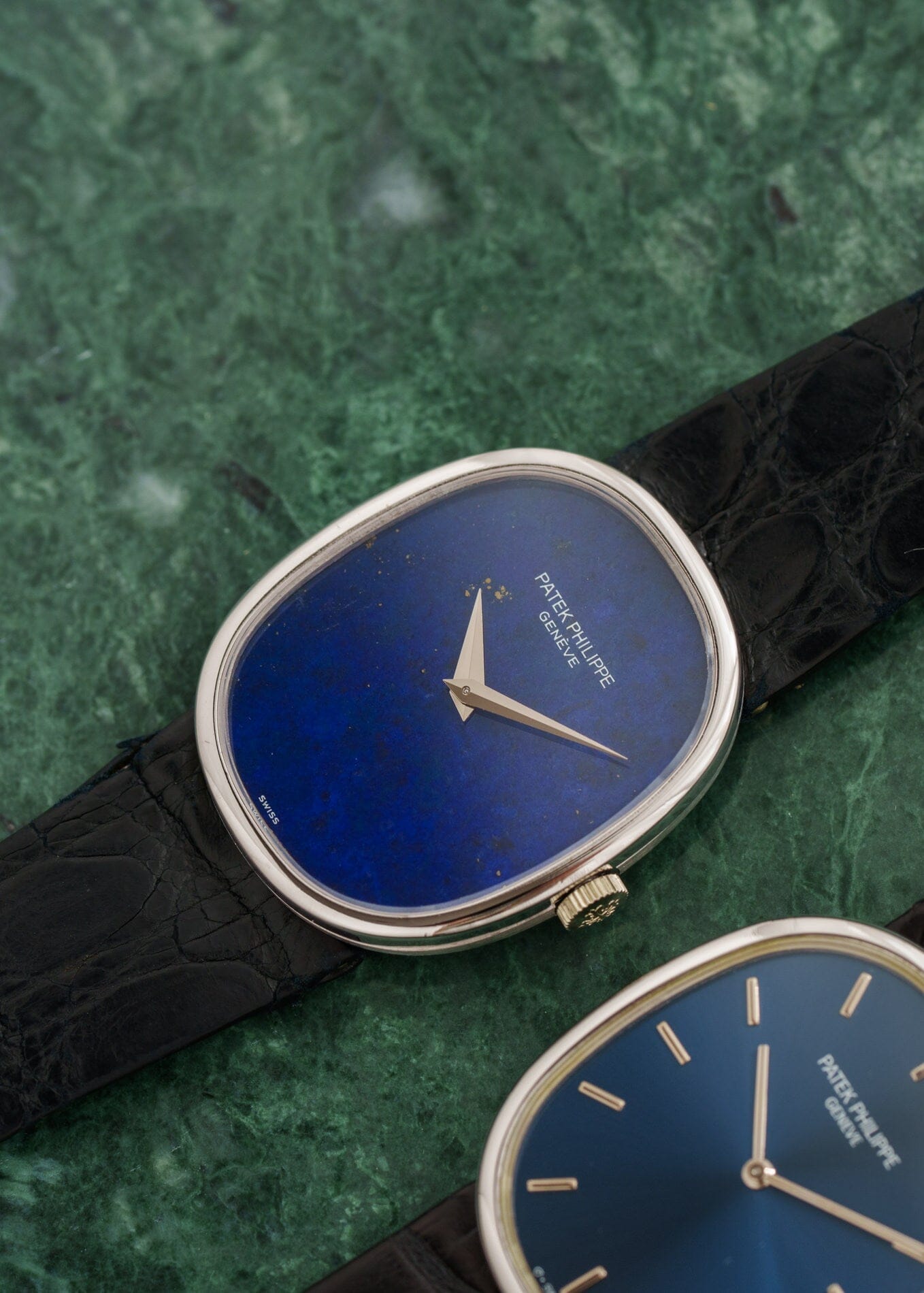 Patek Philippe ゴールデンエリプス 3848 WG ラピスラズリ アーカイブ付き Watch PATEK PHILIPPE