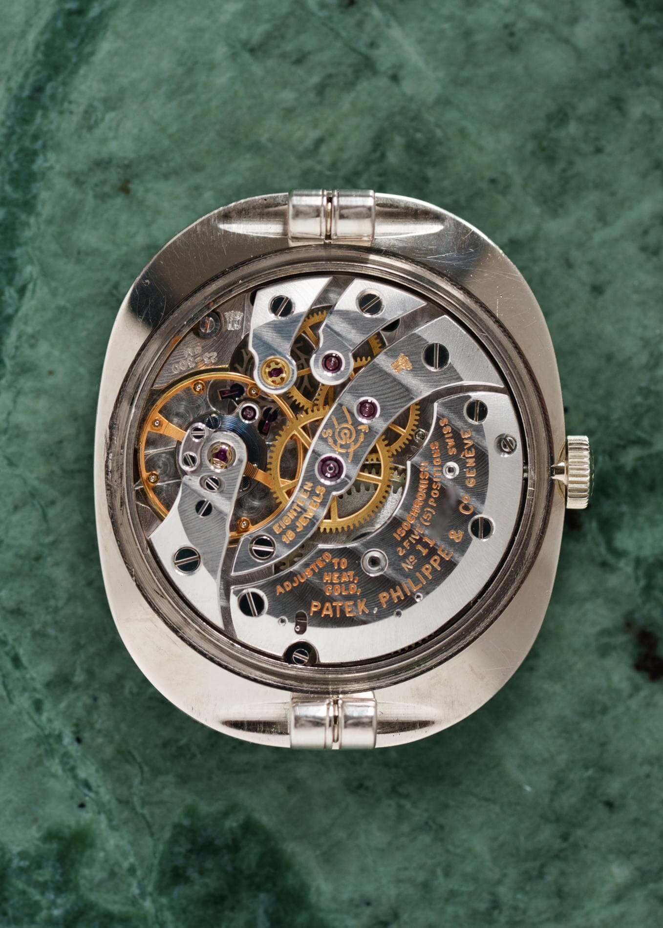 Patek Philippe ゴールデンエリプス 3548 WG ブルーダイアル 箱保証書付き Watch PATEK PHILIPPE