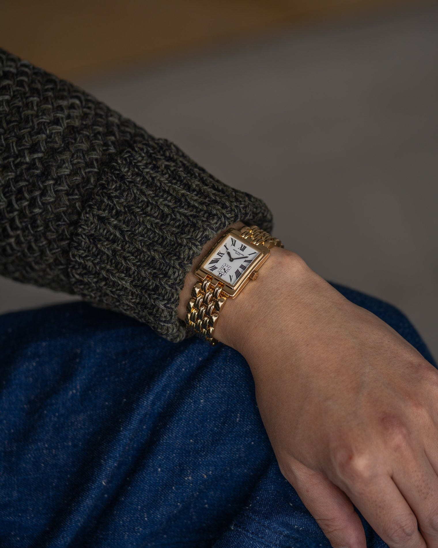 Patek Philippe ゴンドーロ 5010 YG ホワイトローマン Watch PATEK PHILIPPE