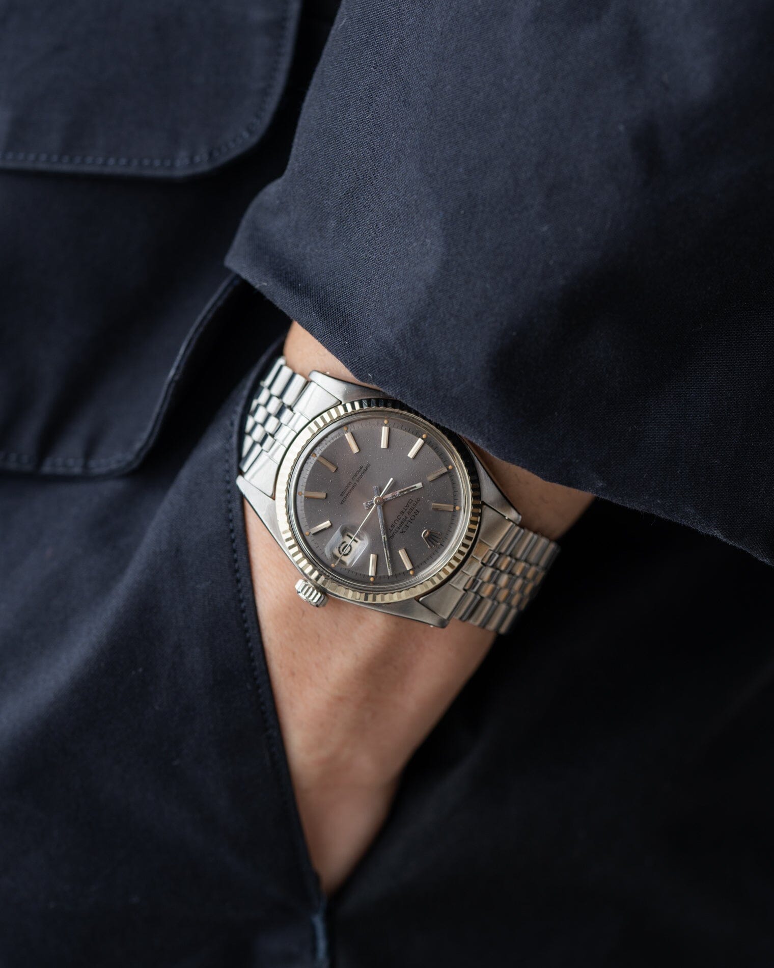 Rolex デイトジャスト 1601 グレーダイアル Watch ROLEX