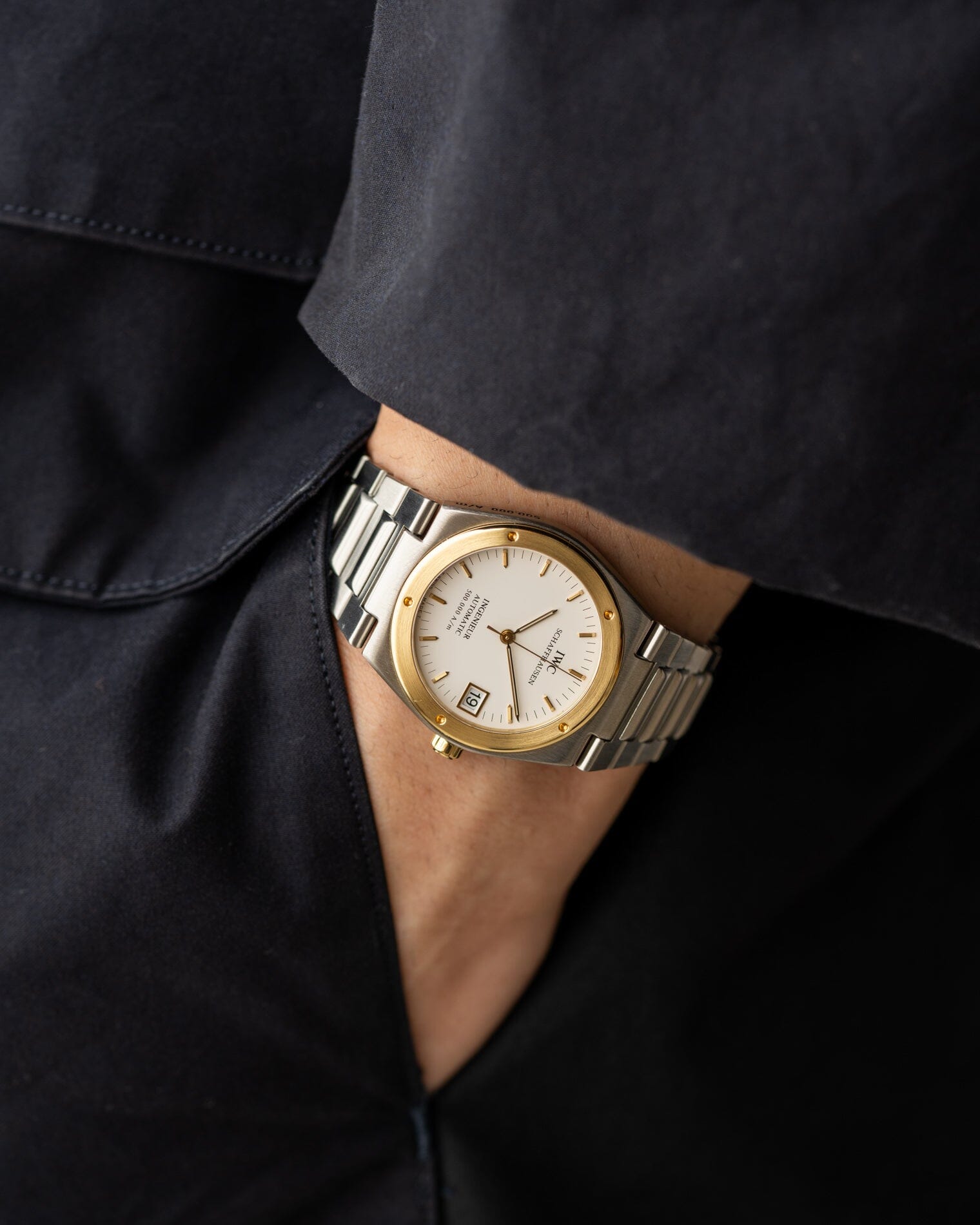 IWC Ingenieur 3508 500,000A/m コンビ ホワイト Watch IWC