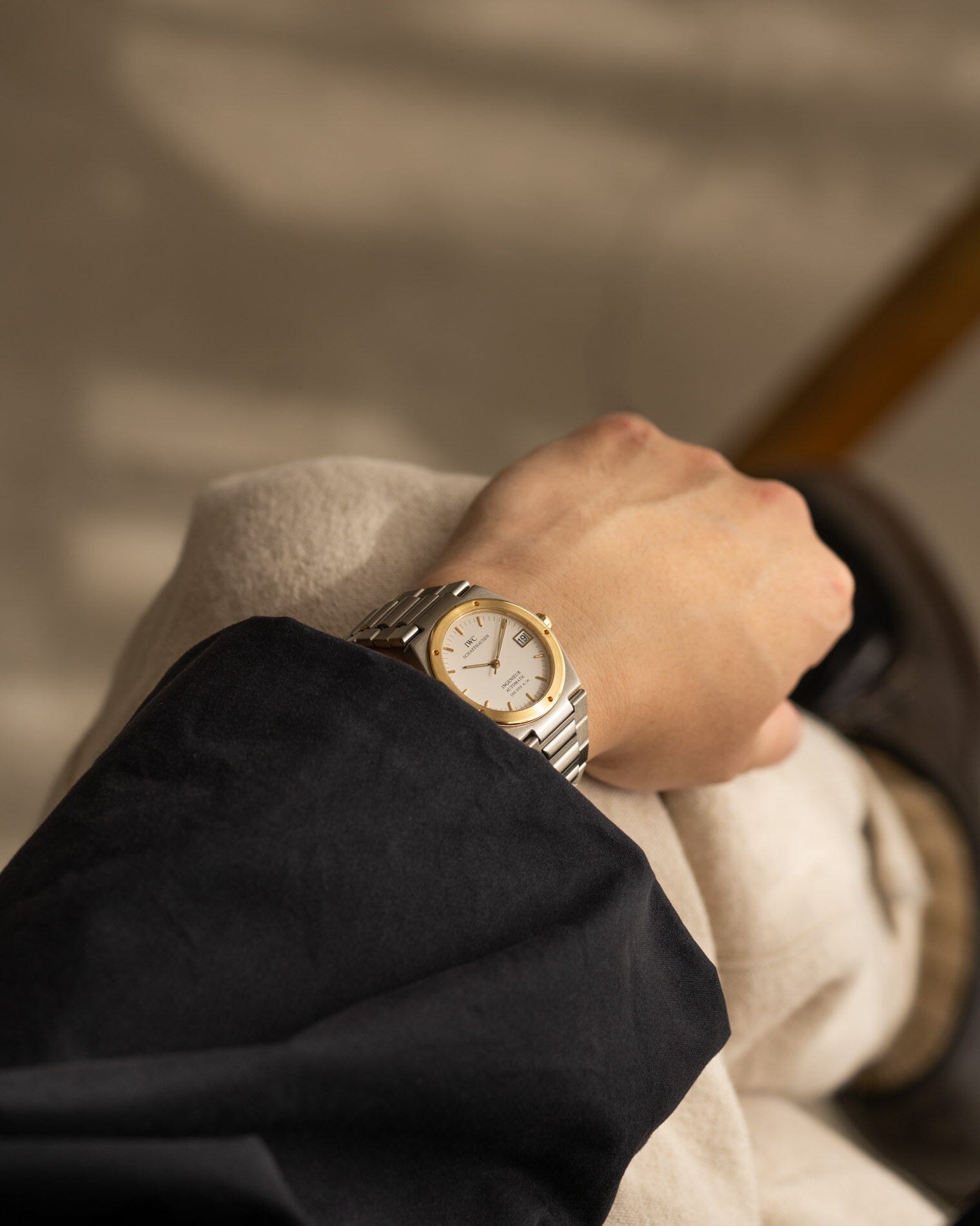 IWC Ingenieur 3508 500,000A/m コンビ ホワイト Watch IWC