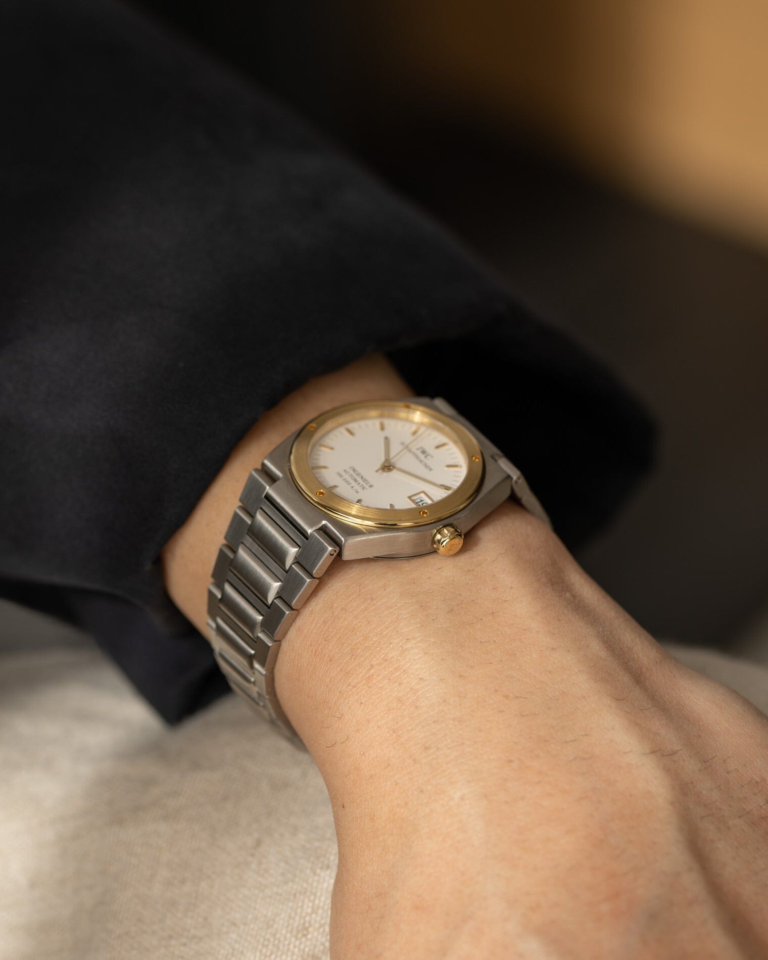 IWC Ingenieur 3508 500,000A/m コンビ ホワイト Watch IWC