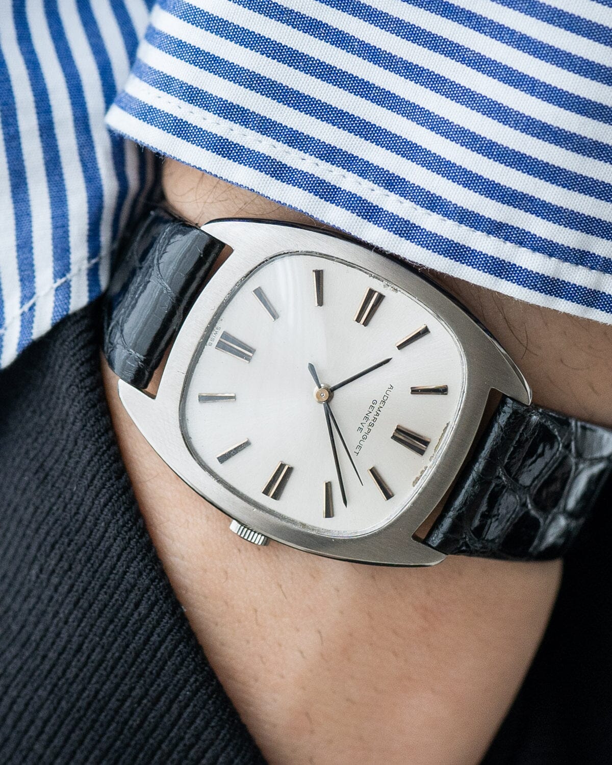 オーデマ ピゲ トノー 5369 SS シルバーダイアル Watch AUDEMARS PIGUET