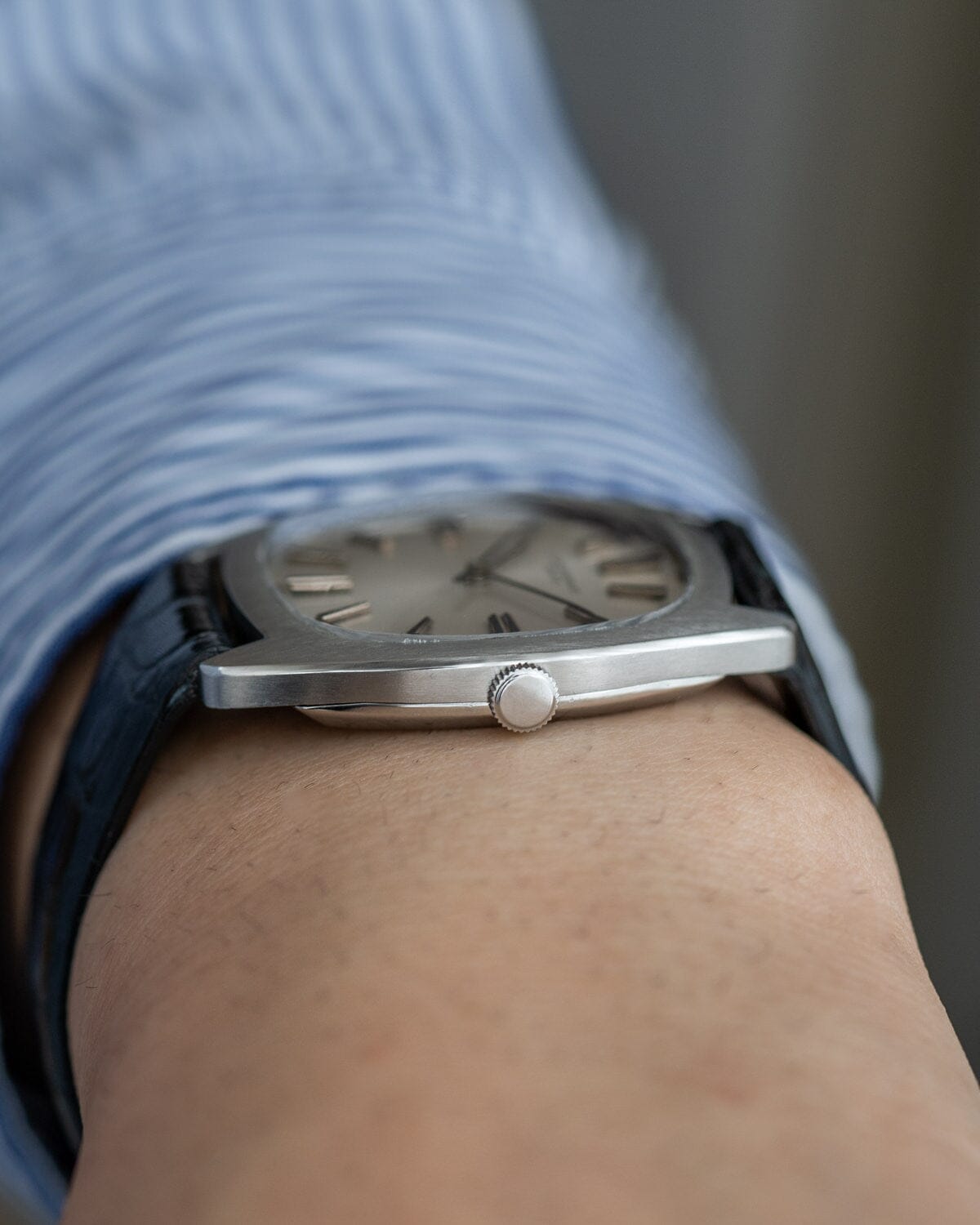 Audemars Piguet Tonneau 5369 Steel Silver Dial Watch AUDEMARS PIGUET