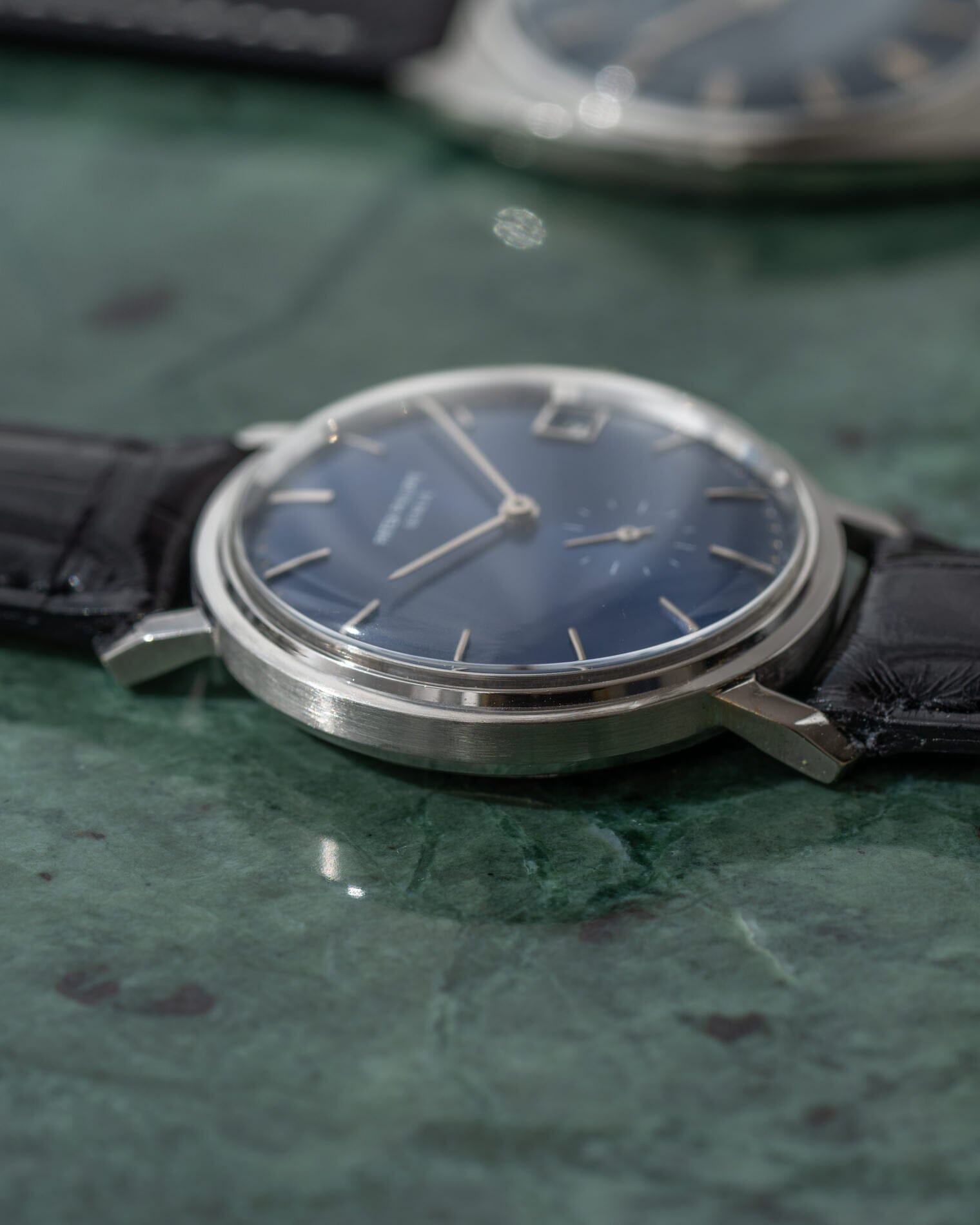 Patek Philippe カラトラバ 3445 WG ブルーシグマダイアル アーカイブ付 Watch PATEK PHILIPPE