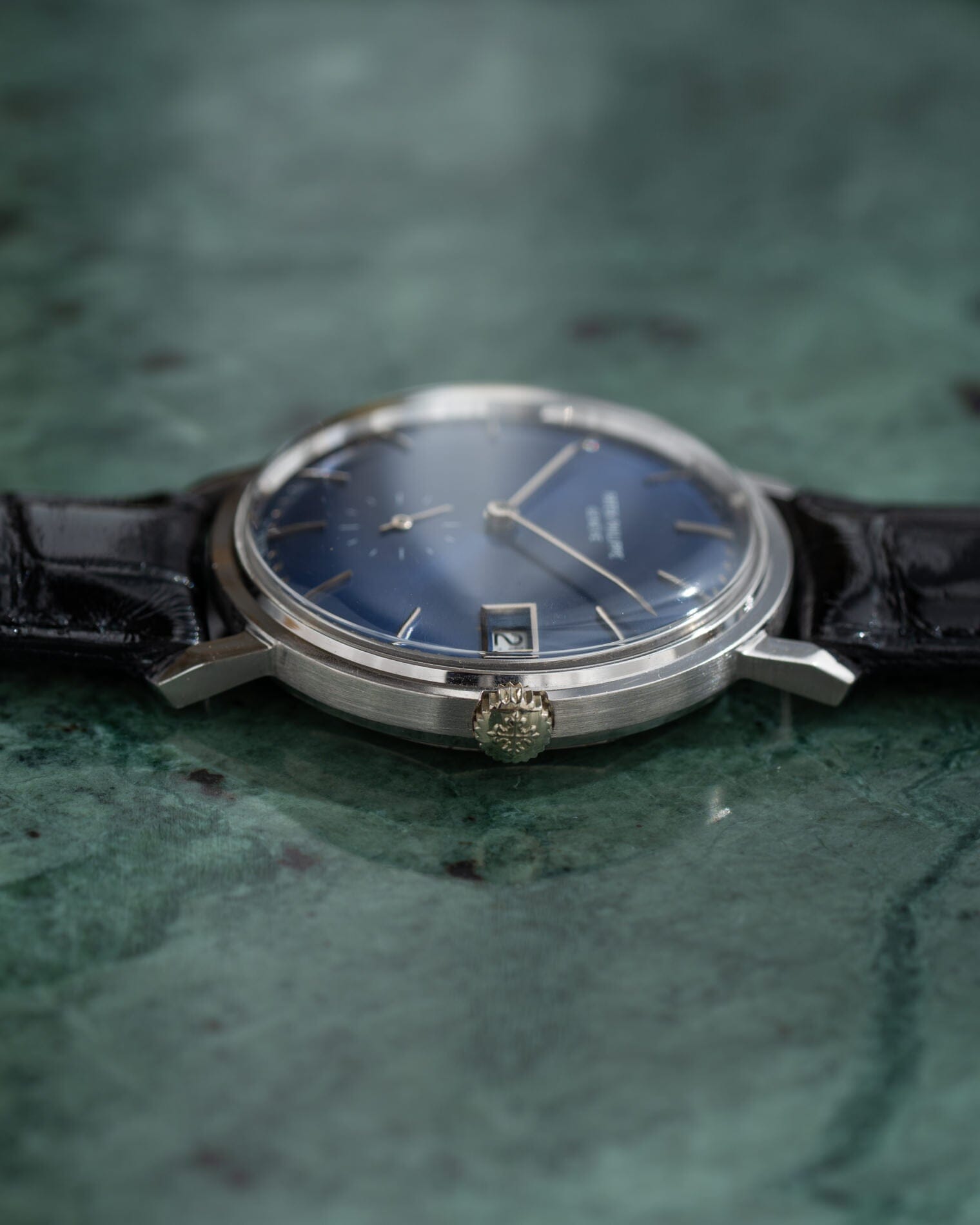Patek Philippe カラトラバ 3445 WG ブルーシグマダイアル アーカイブ付 Watch PATEK PHILIPPE