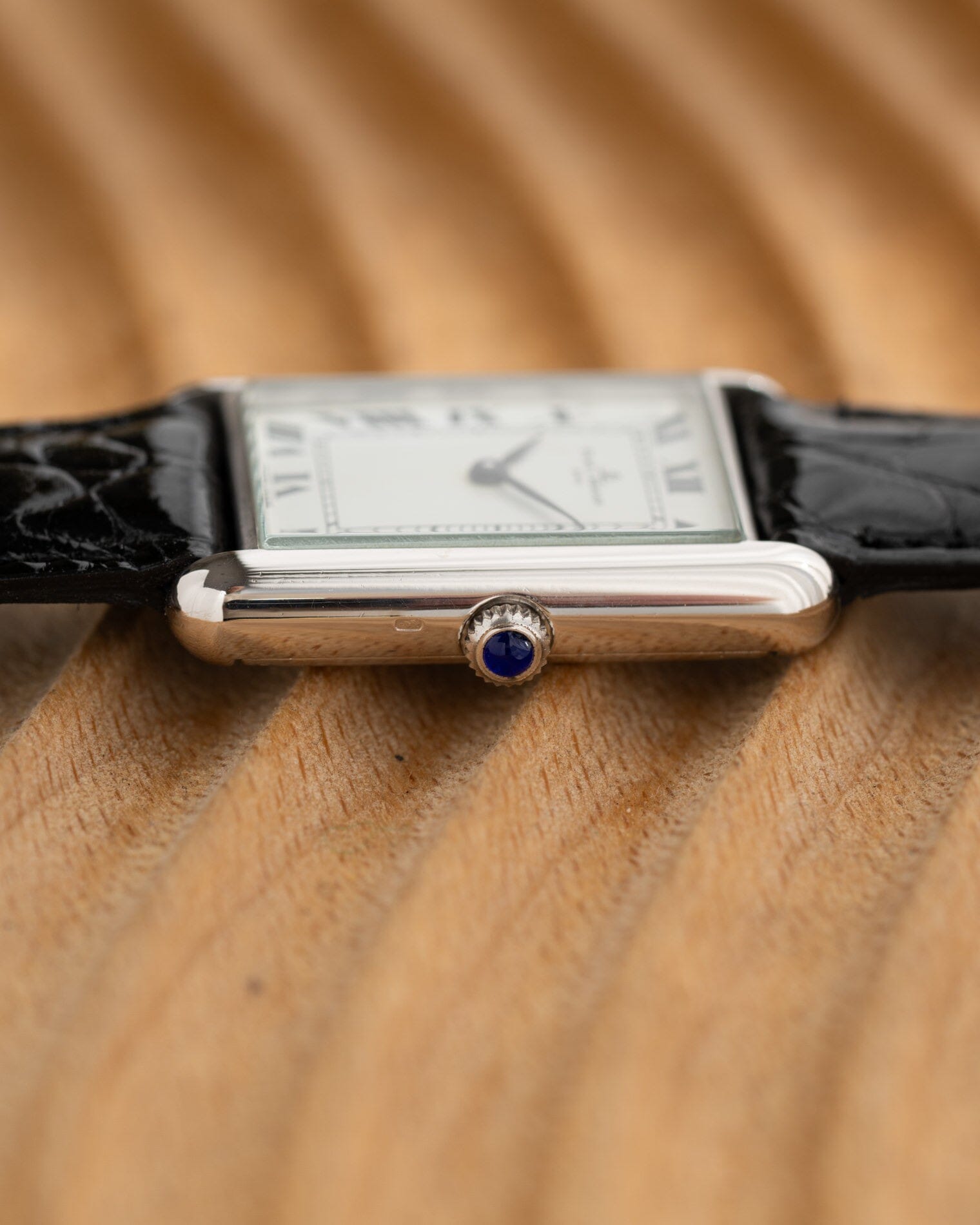 ボーム&メルシエ レクタングル 37077 WG ホワイトローマン Watch BAUME&MERCIER