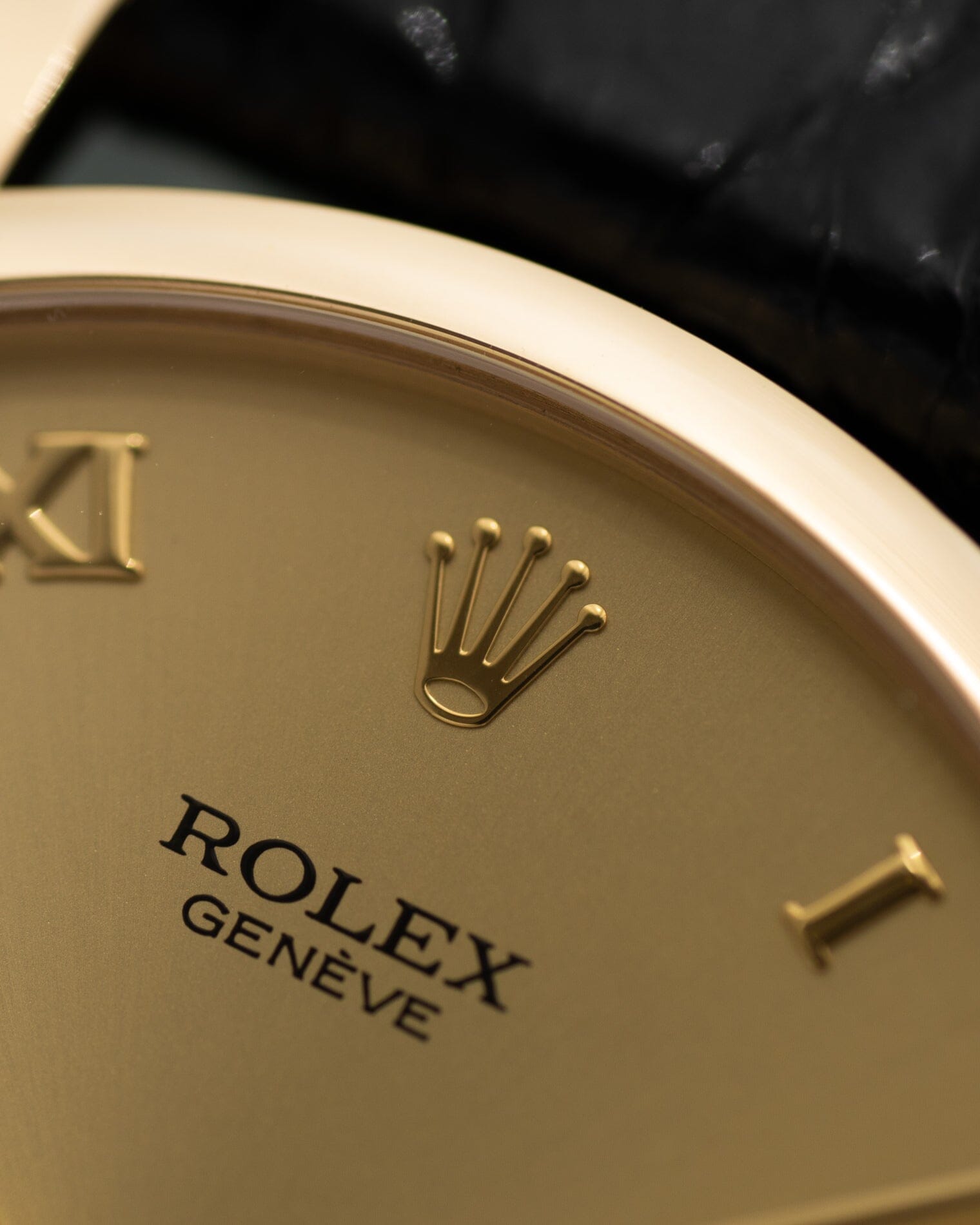 Rolex チェリーニ 5112 YG シャンパンローマン 箱保証書付き Watch ROLEX