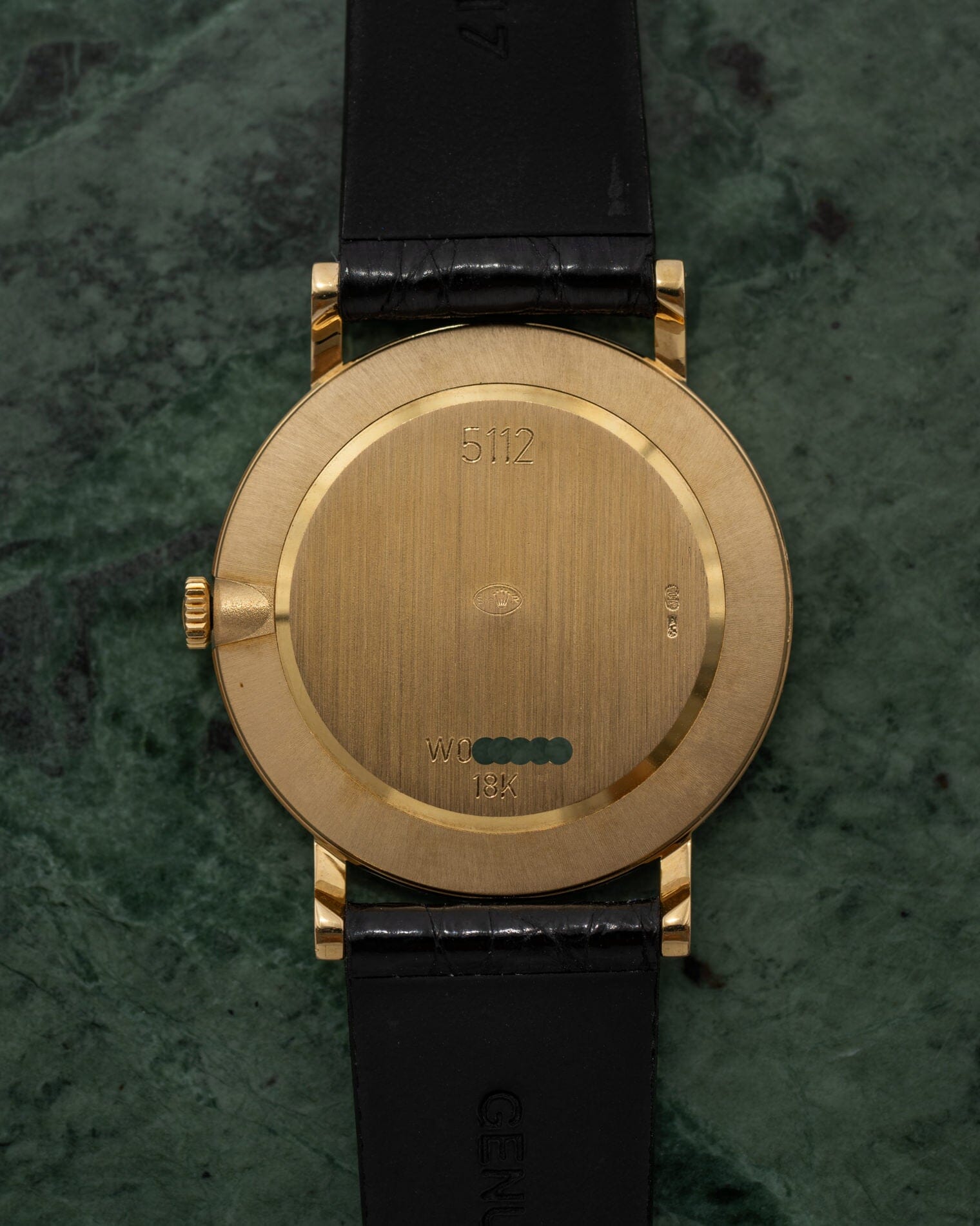 Rolex チェリーニ 5112 YG シャンパンローマン 箱保証書付き Watch ROLEX