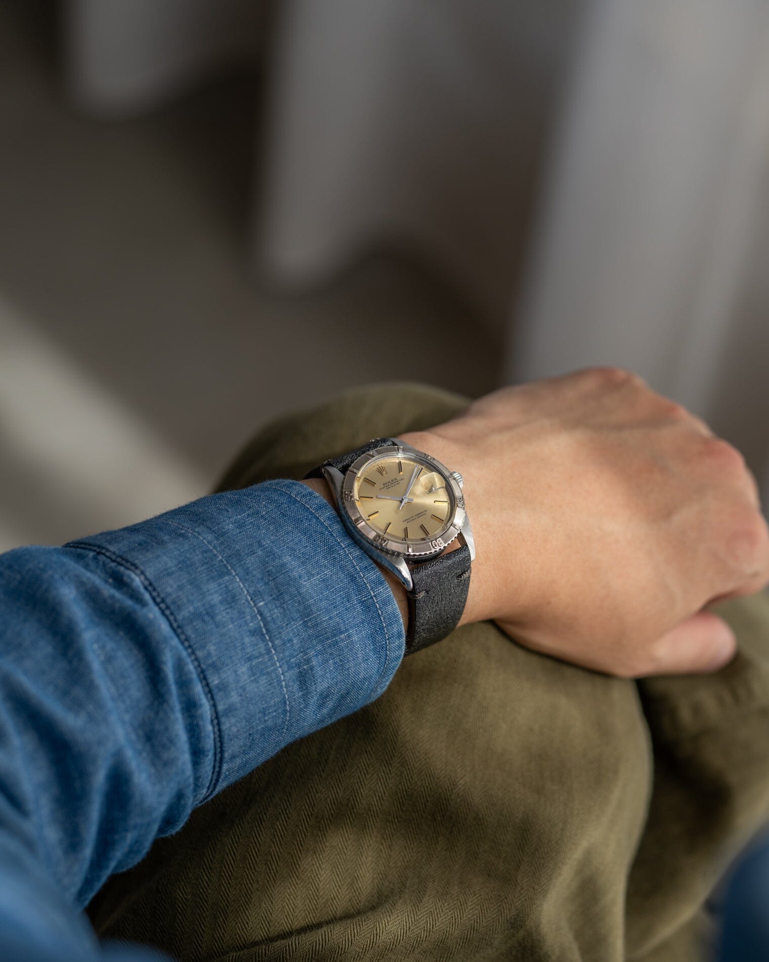 Rolex デイトジャスト 1625 "サンダーバード" アイボリーダイアル Watch ROLEX