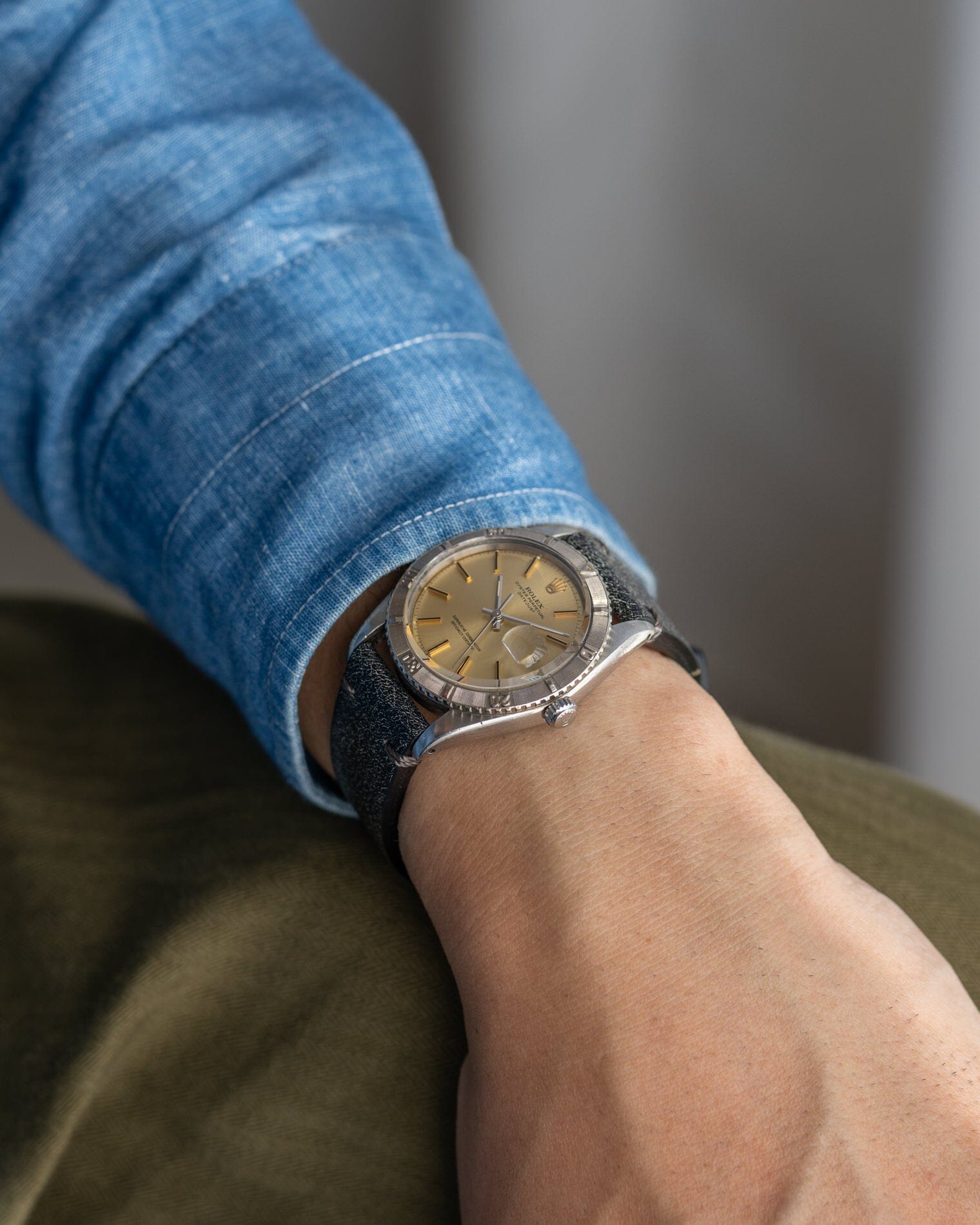 Rolex デイトジャスト 1625 "サンダーバード" アイボリーダイアル Watch ROLEX