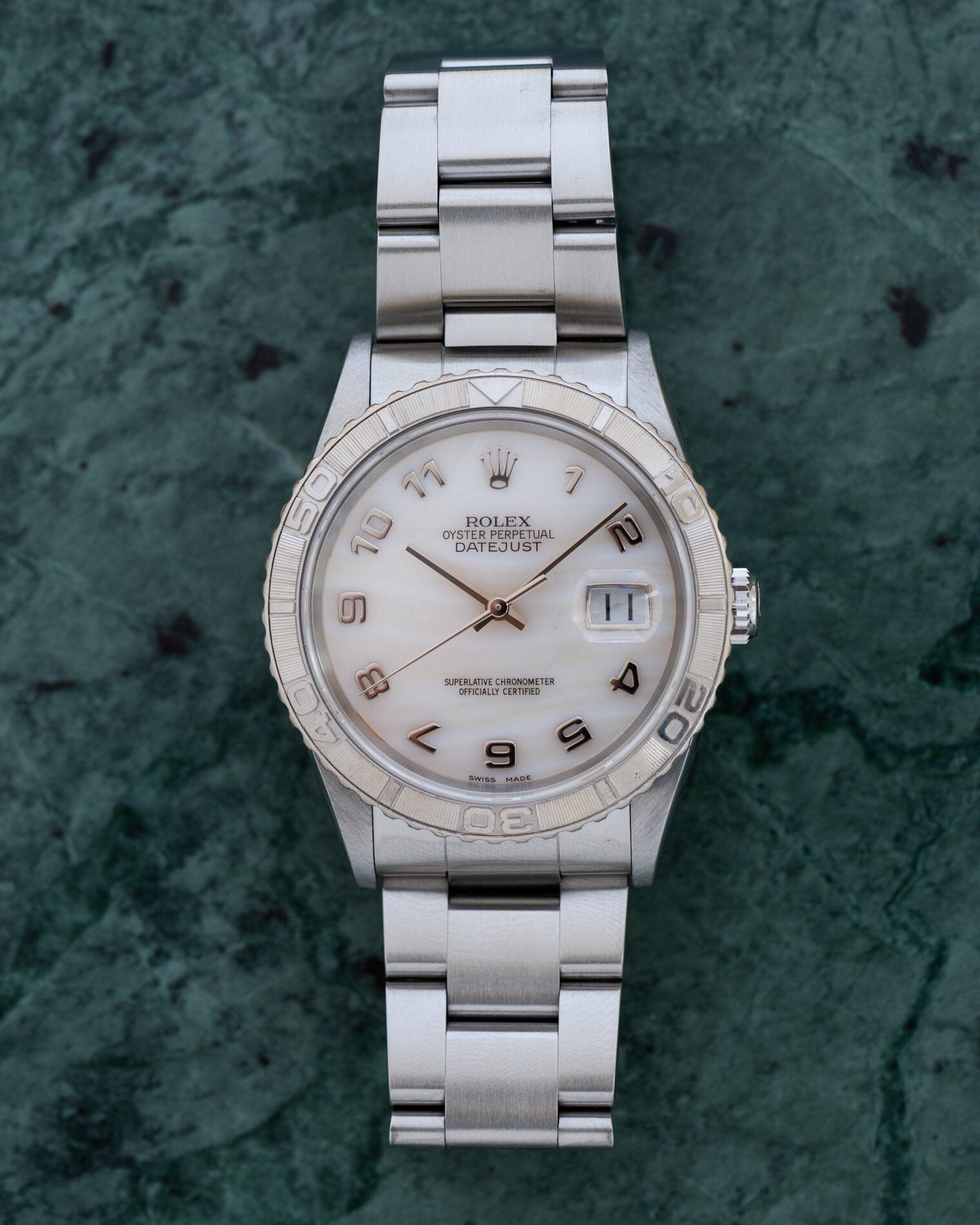 Rolex デイトジャスト 16264 "サンダーバード" ピンクシェルダイアル 箱保証書付き Watch ROLEX