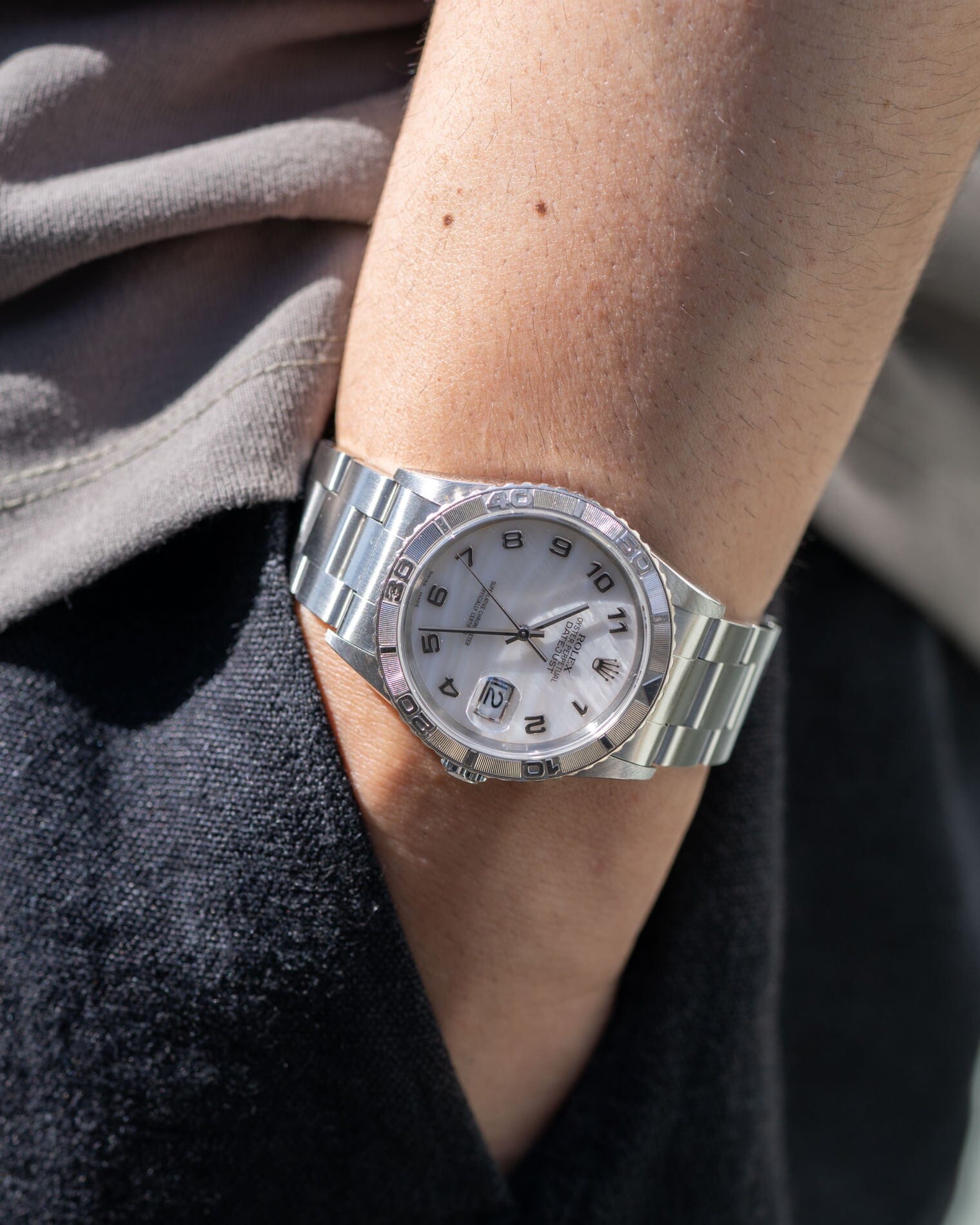 Rolex デイトジャスト 16264 "サンダーバード" ピンクシェルダイアル 箱保証書付き Watch ROLEX