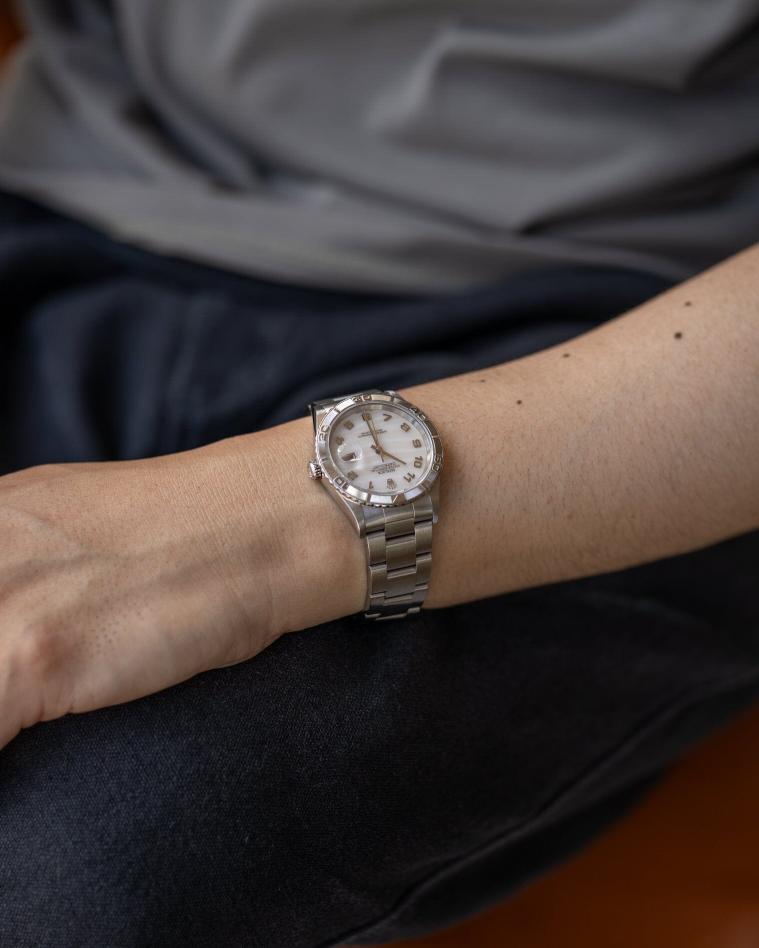 Rolex デイトジャスト 16264 "サンダーバード" ピンクシェルダイアル 箱保証書付き Watch ROLEX