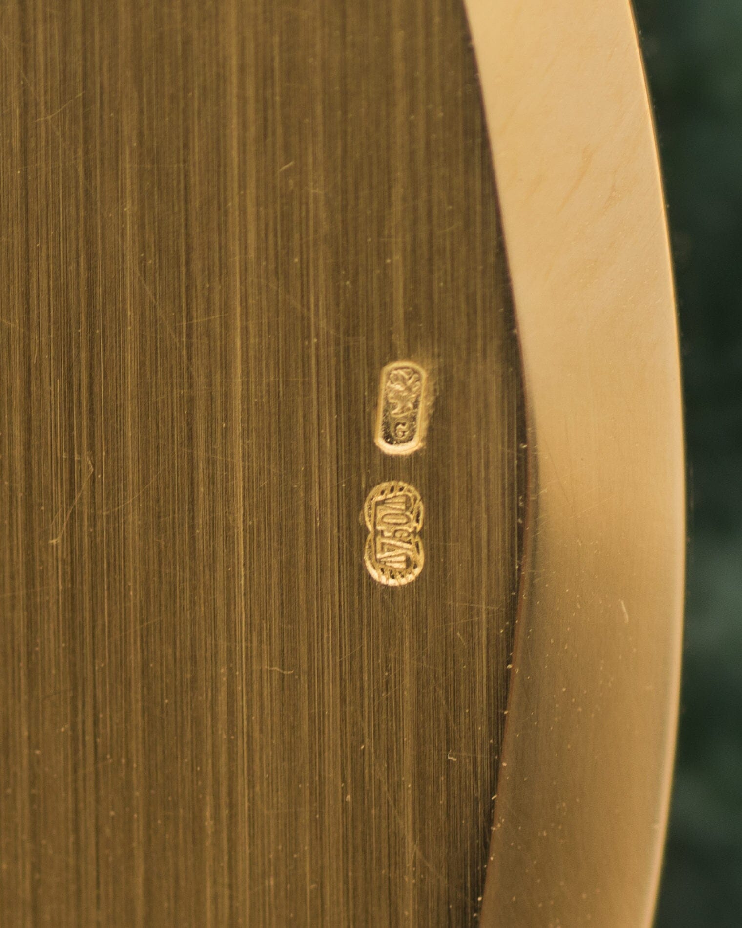 Rolex チェリーニ 3807 YG シャンパンダイアル Watch ROLEX