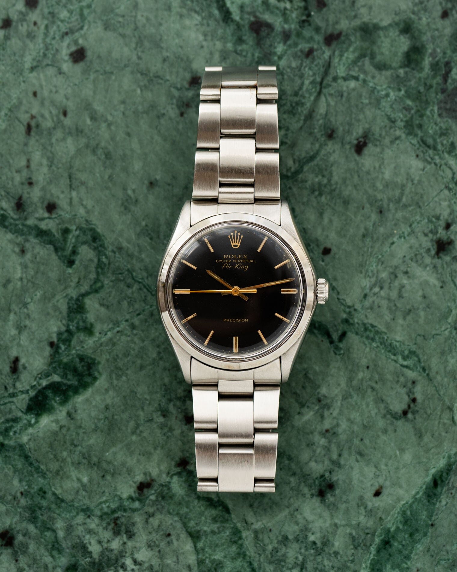 Rolex エアキング 5500 マットブラック Watch ROLEX