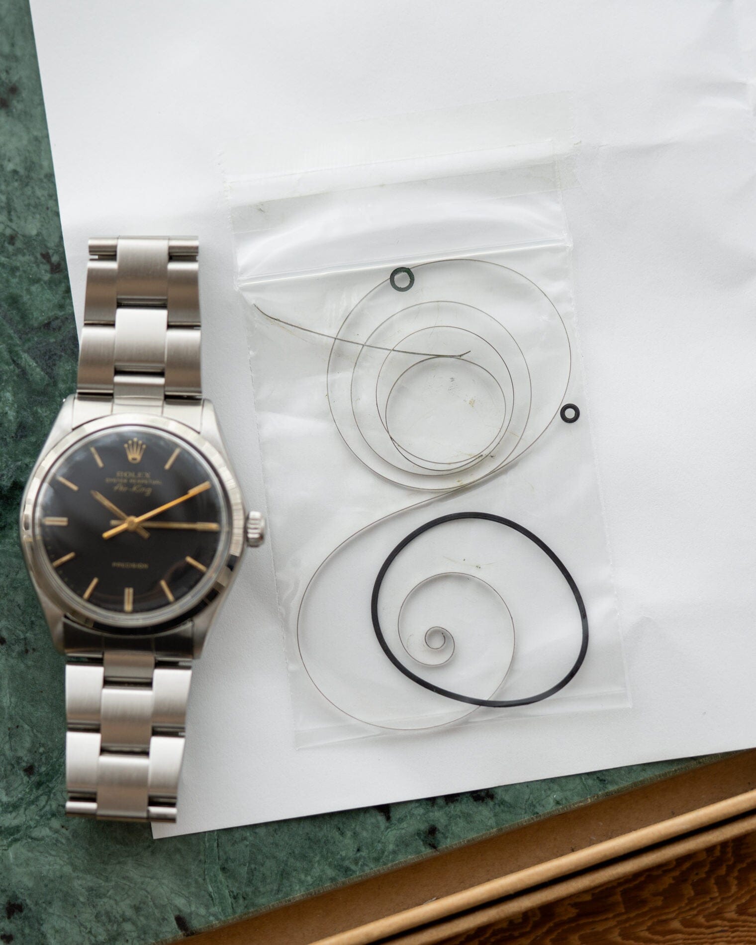 Rolex エアキング 5500 マットブラック Watch ROLEX