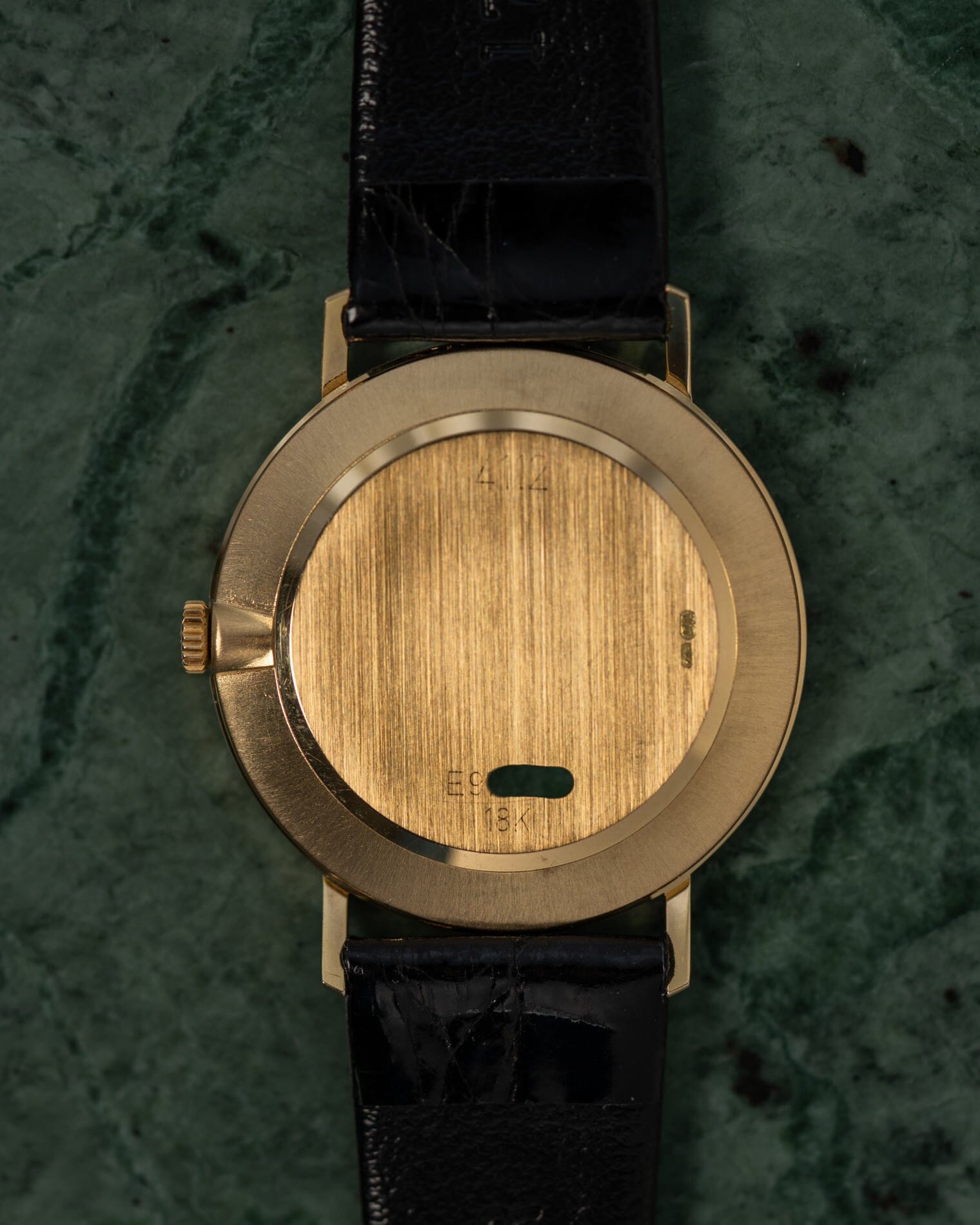 Rolex チェリーニ 4112 YG シャンパンローマン Watch ROLEX