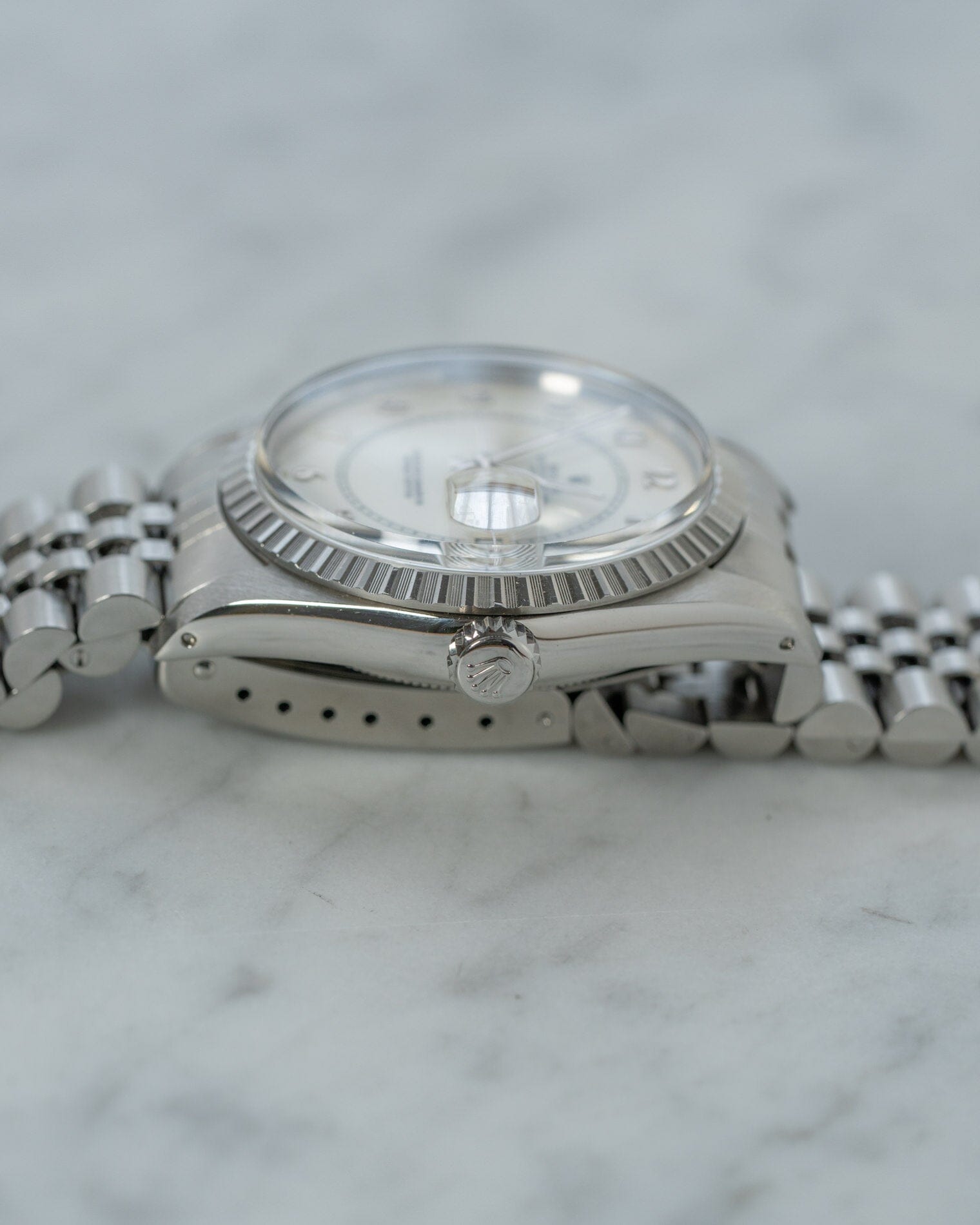 Rolex デイトジャスト 16030 ホワイトボイラーゲージ Watch ROLEX